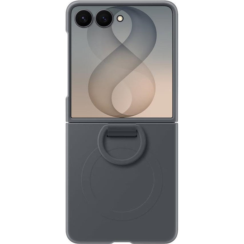 Samsung Silicone Ring Magnet Case for Galaxy Z Flip8 (Graphite)