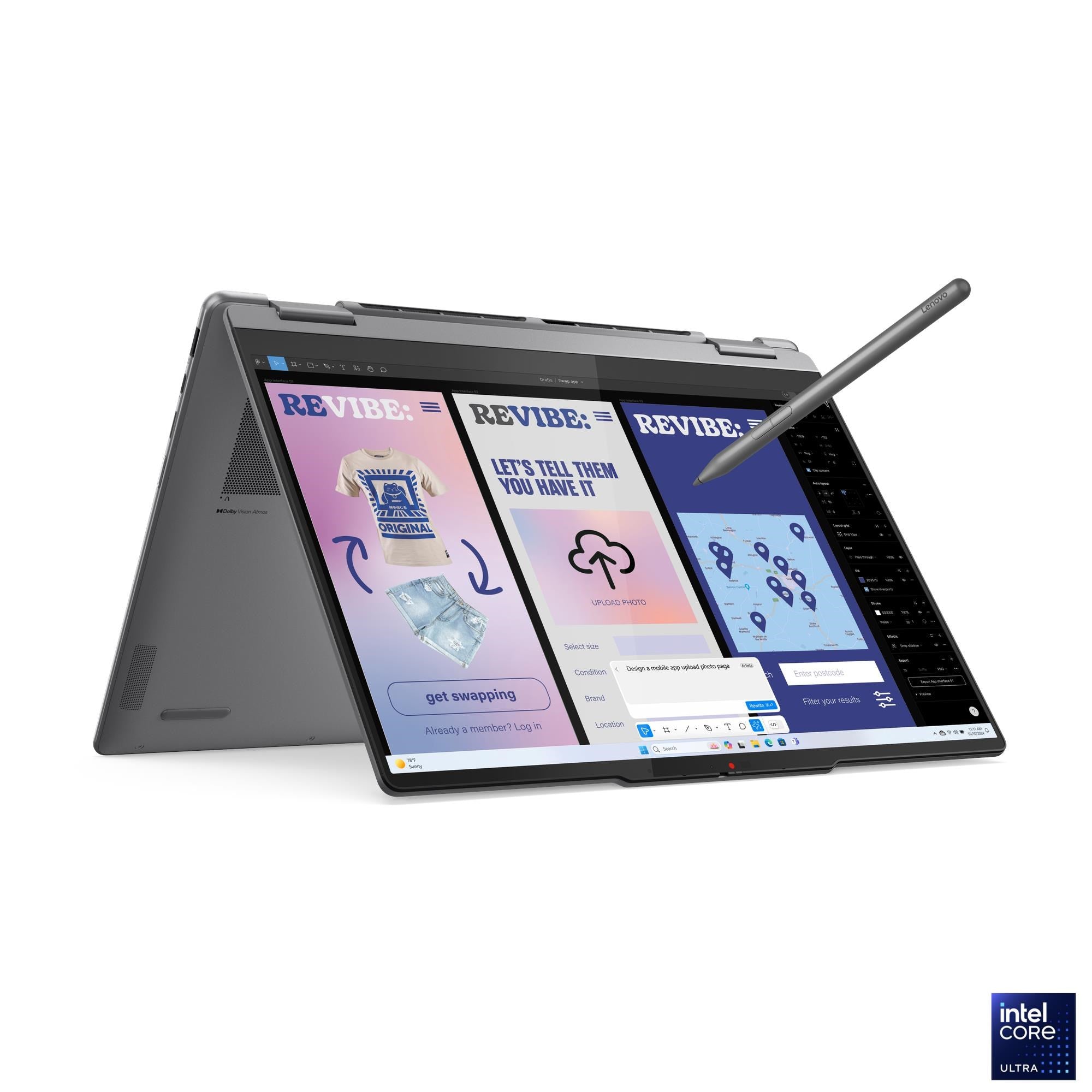 Lenovo Yoga 7 14' WUXGA 2-in-1 OLED Copilot+ AI PC Laptop (Intel Core Ultra 7 - 256V)[1TB]