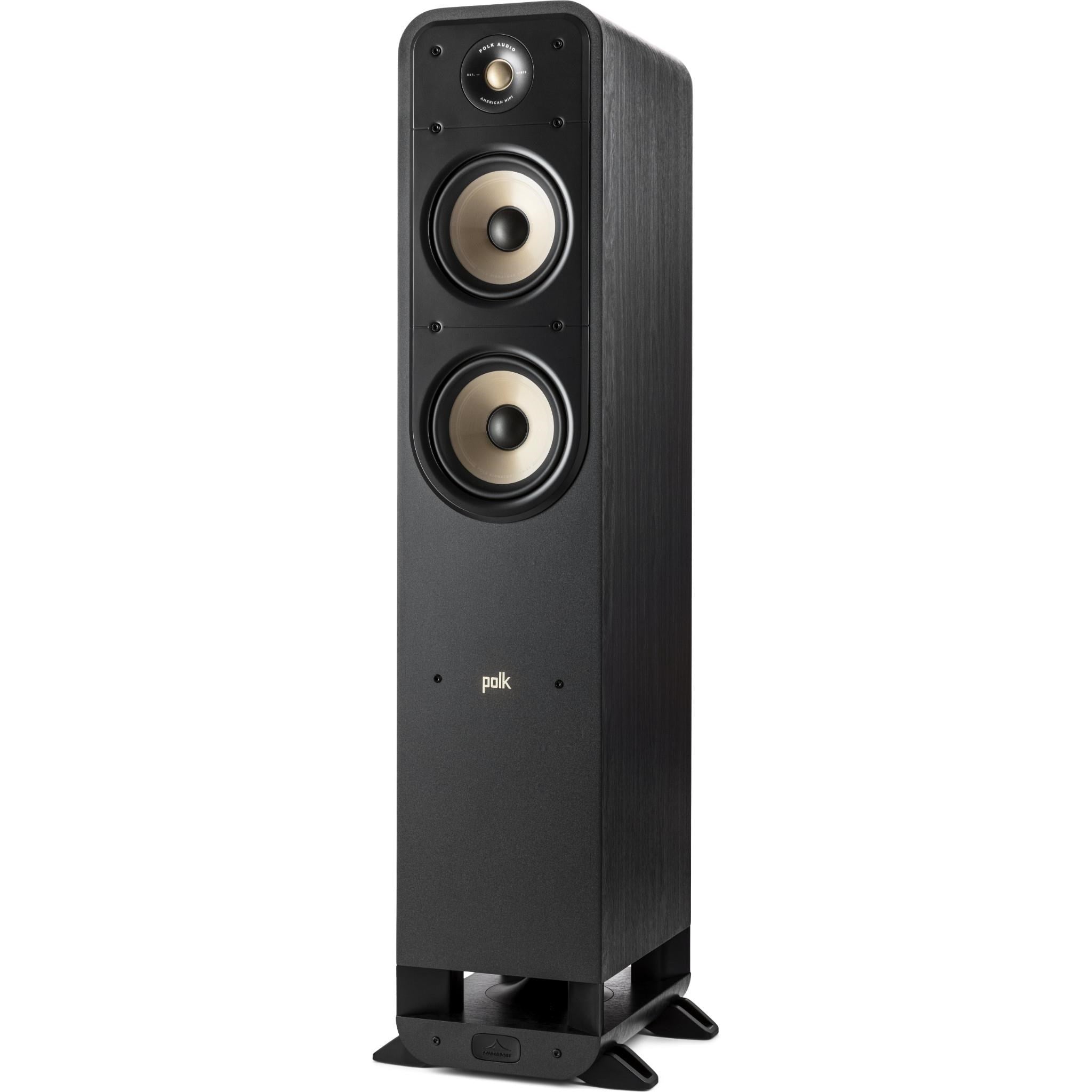 Polk Audio ES55 Floorstanding Speakers (Black) [Pair]