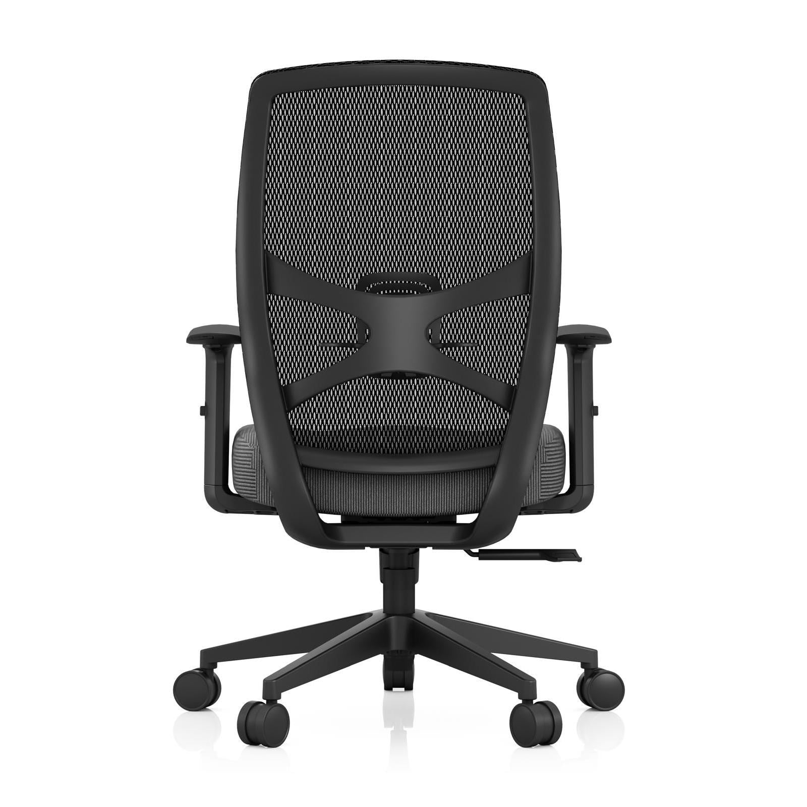 TEMPUR ProTask Mesh / Fabric Swivel Executive Office Chair (Black)