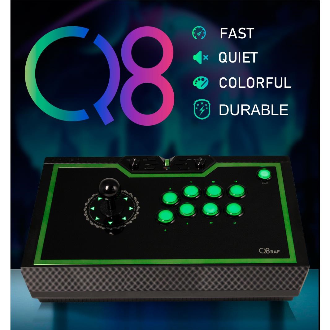 Qanba Q8-GR PC Arcade Stick (Fighting Stick)