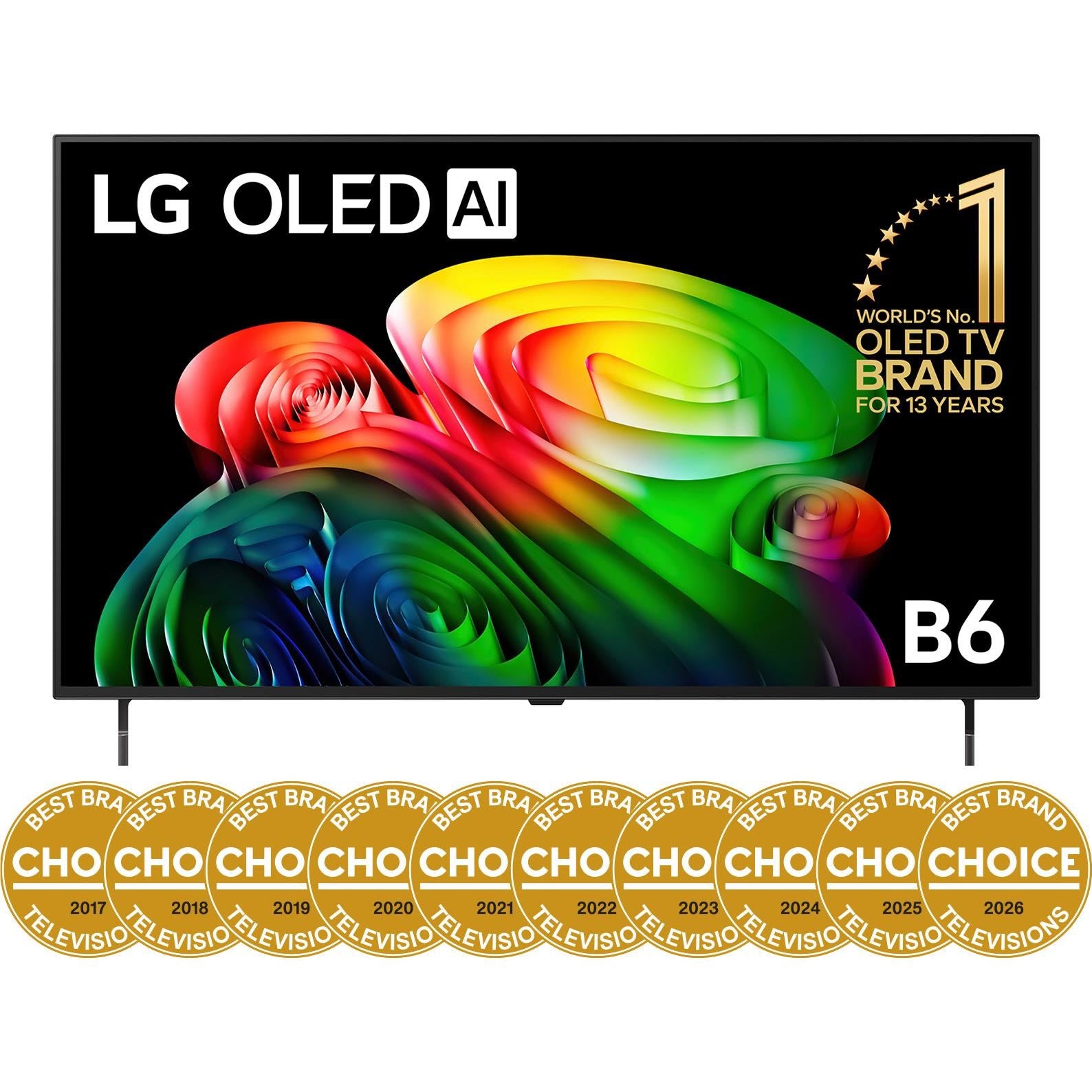 LG 48" OLED AI B6 4K Smart TV [2026]