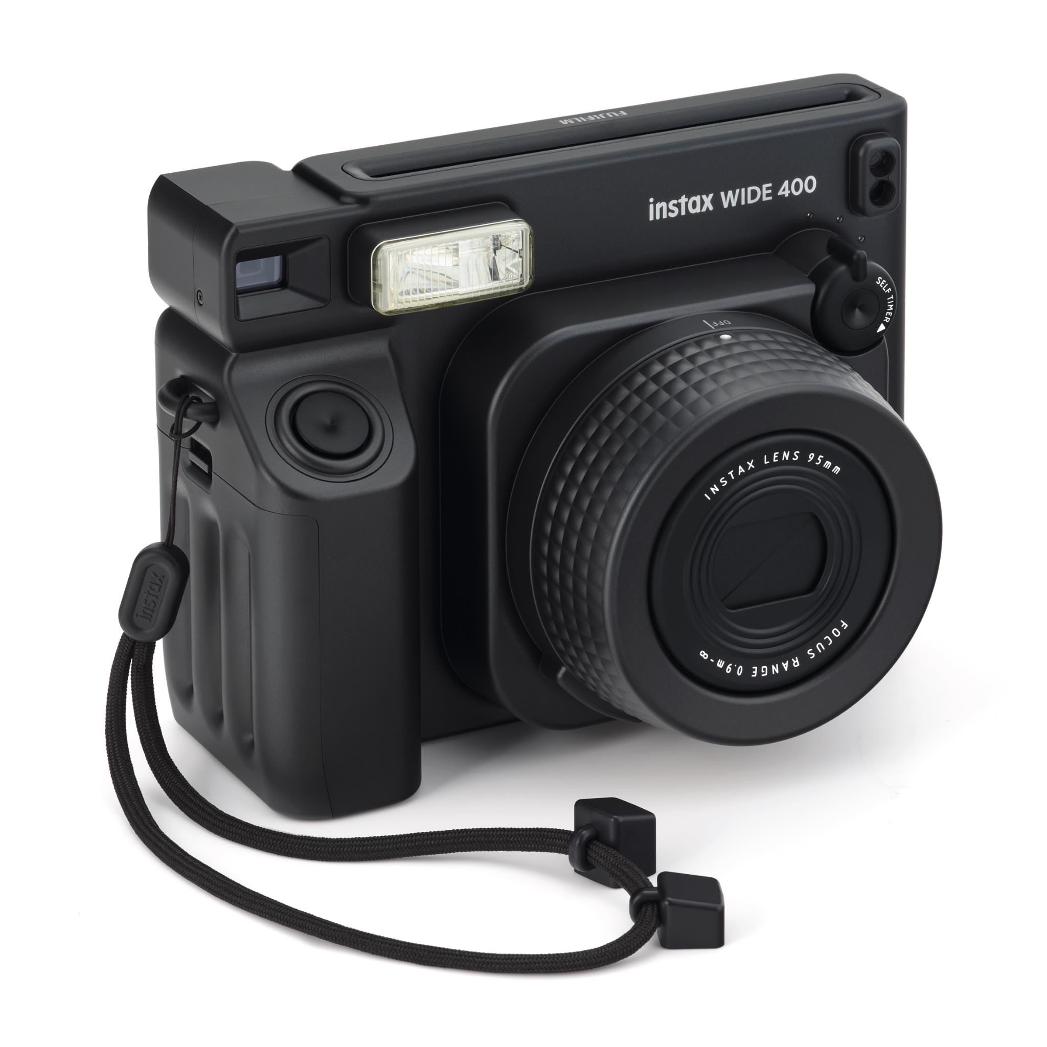 FujiFilm instax WIDE 400 Instant Camera (Jet Black)