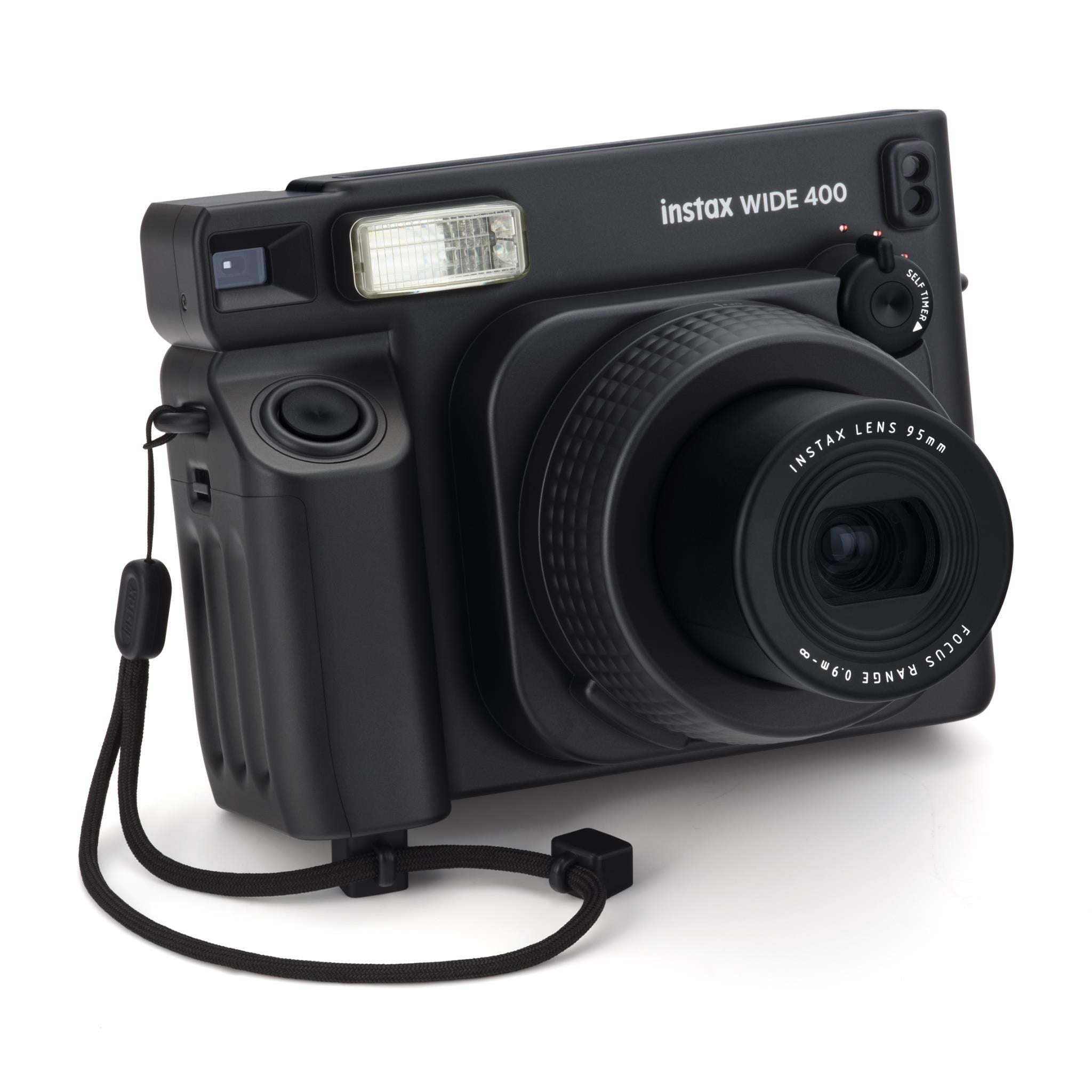 FujiFilm instax WIDE 400 Instant Camera (Jet Black)