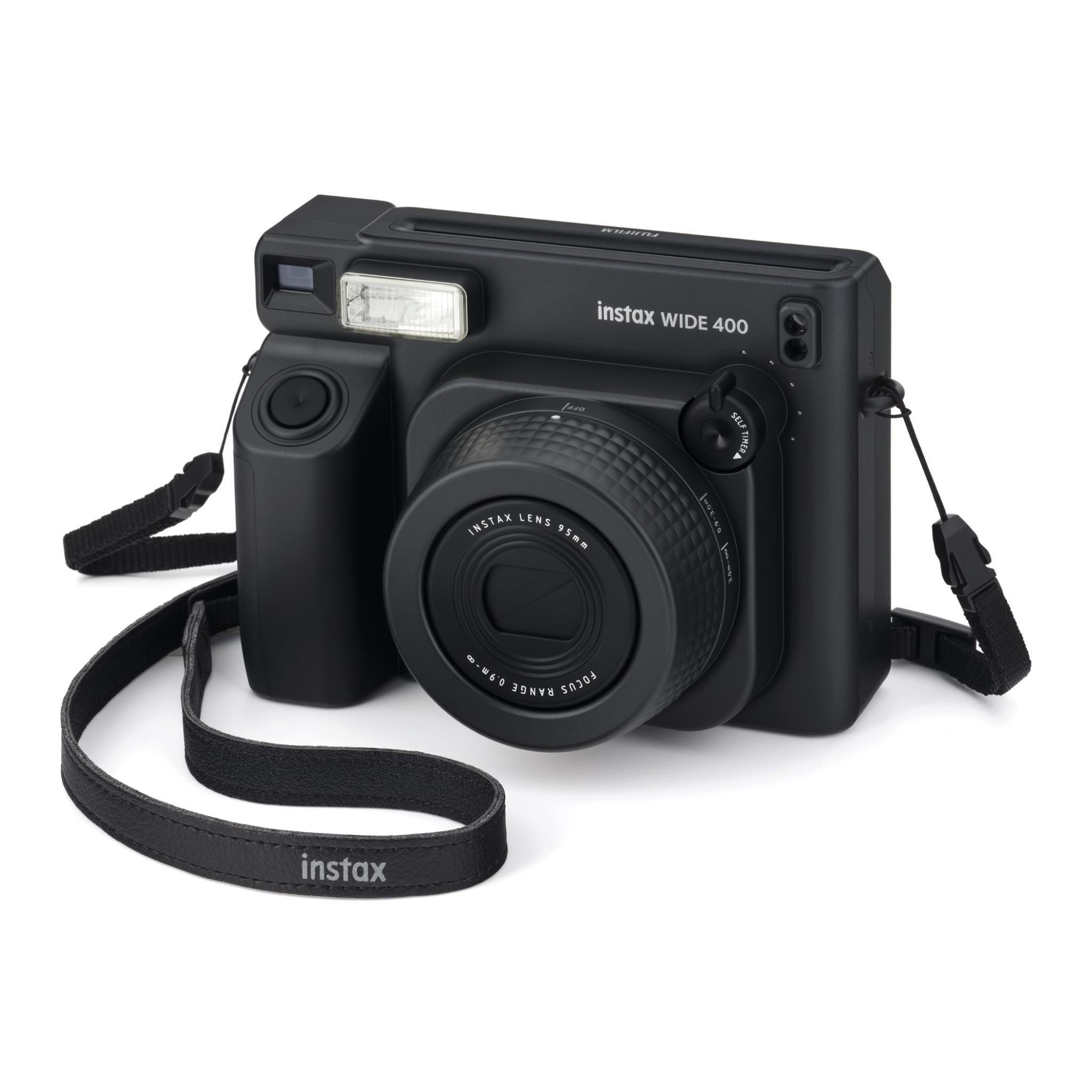 FujiFilm instax WIDE 400 Instant Camera (Jet Black)