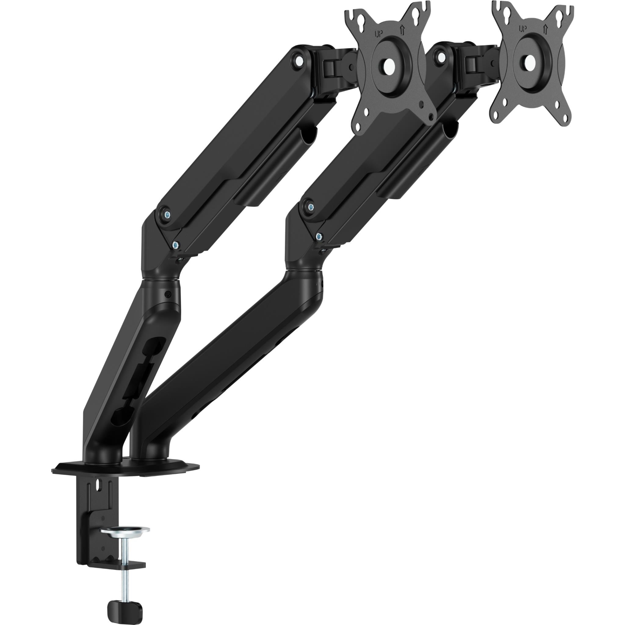 Ergovida Spring Balance Double Monitor Arm Single (Black)