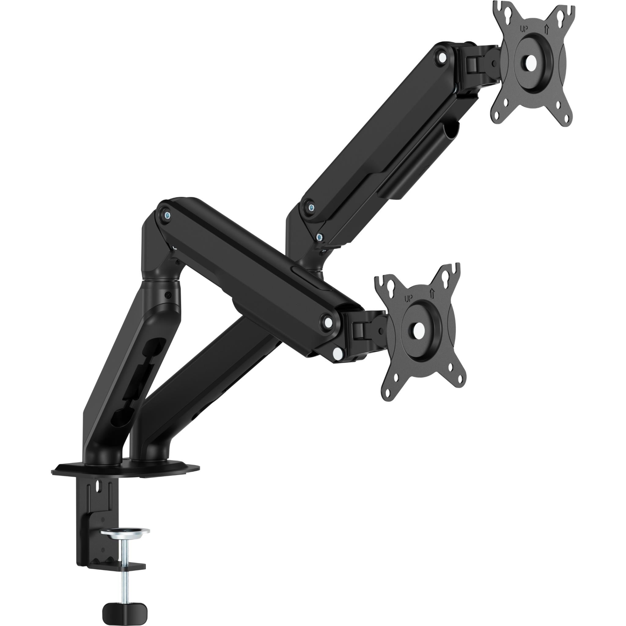 Ergovida Spring Balance Double Monitor Arm Single (Black)