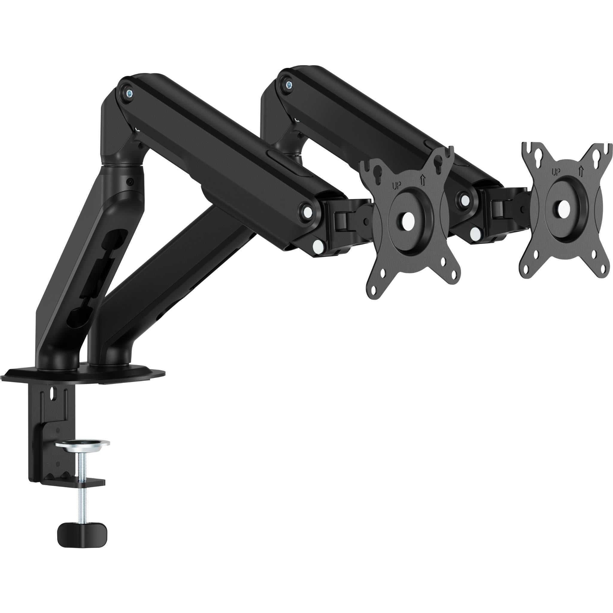 Ergovida Spring Balance Double Monitor Arm Single (Black)