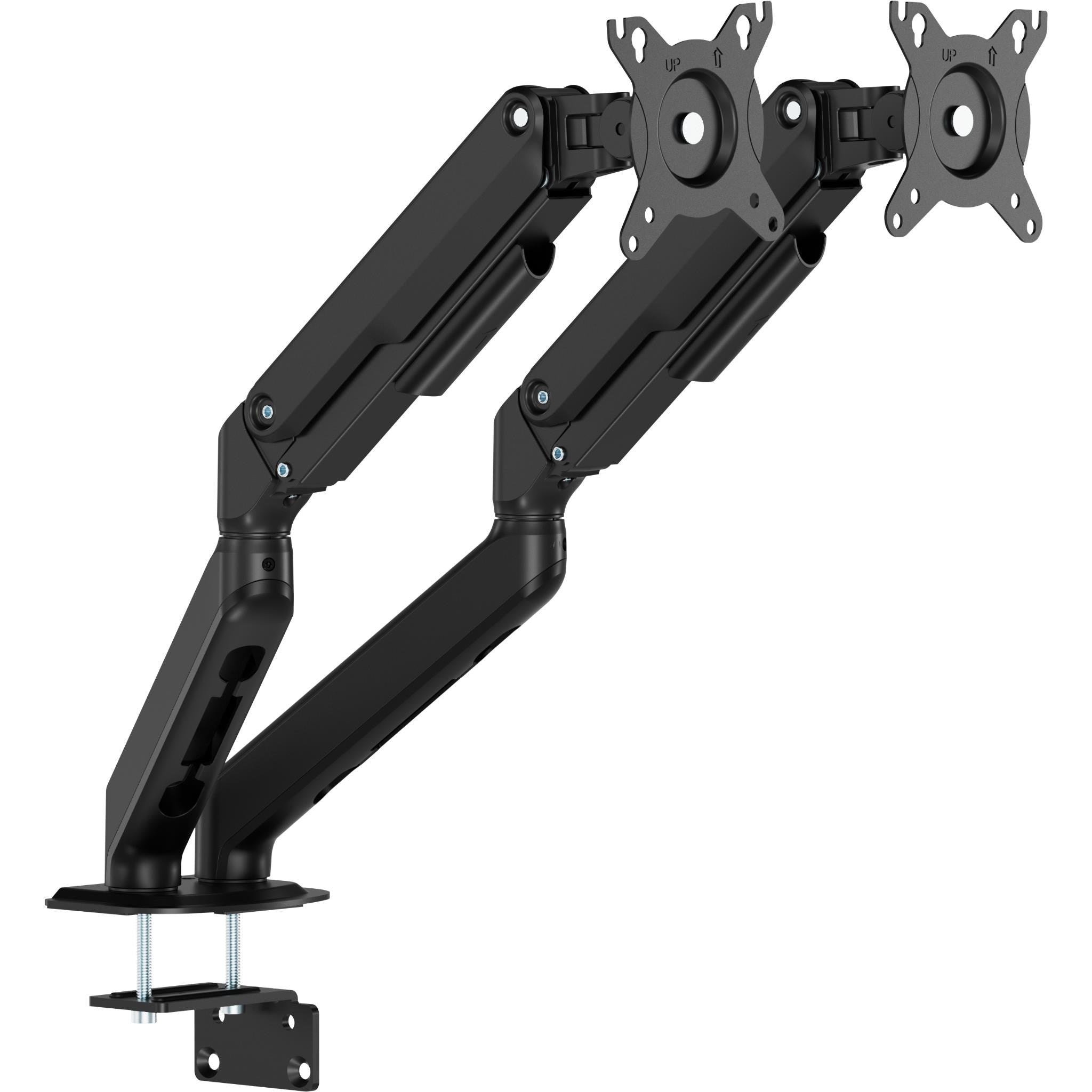 Ergovida Spring Balance Double Monitor Arm Single (Black)