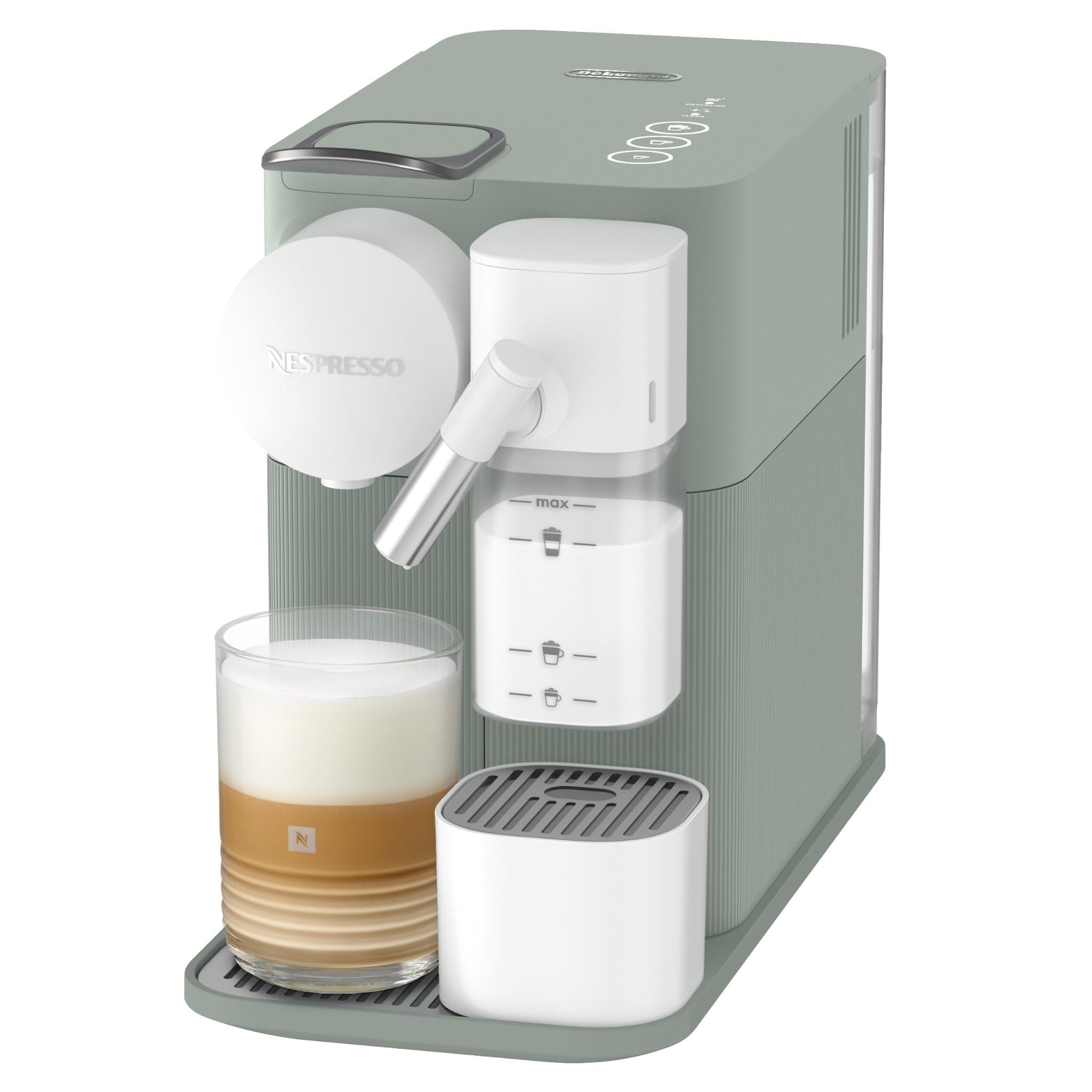 De'longhi Nespresso Lattissima One Capsule Coffee Machine (Green)