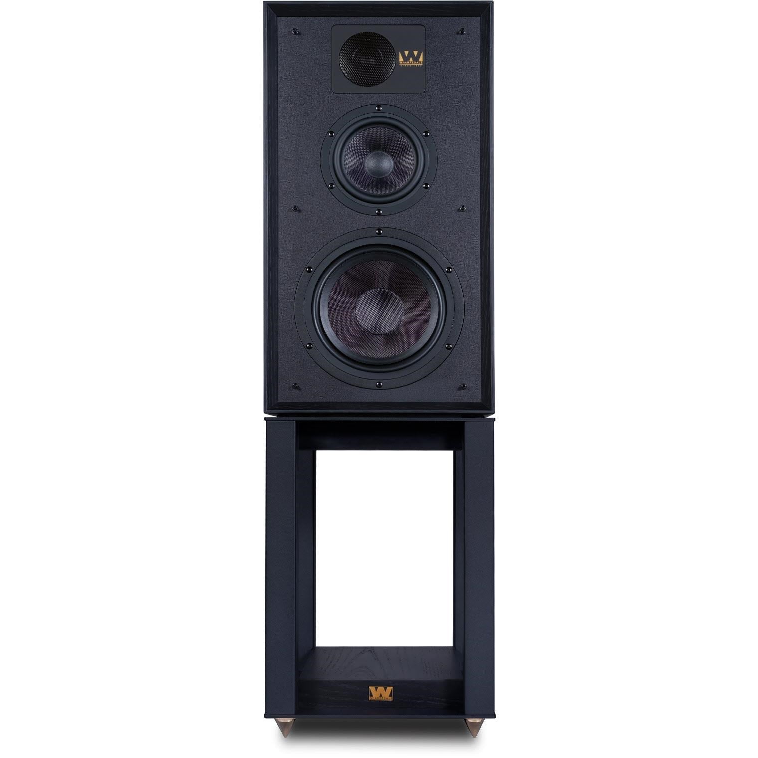 Wharfedale Linton 85 Speaker with Stands (Black) [Pair]