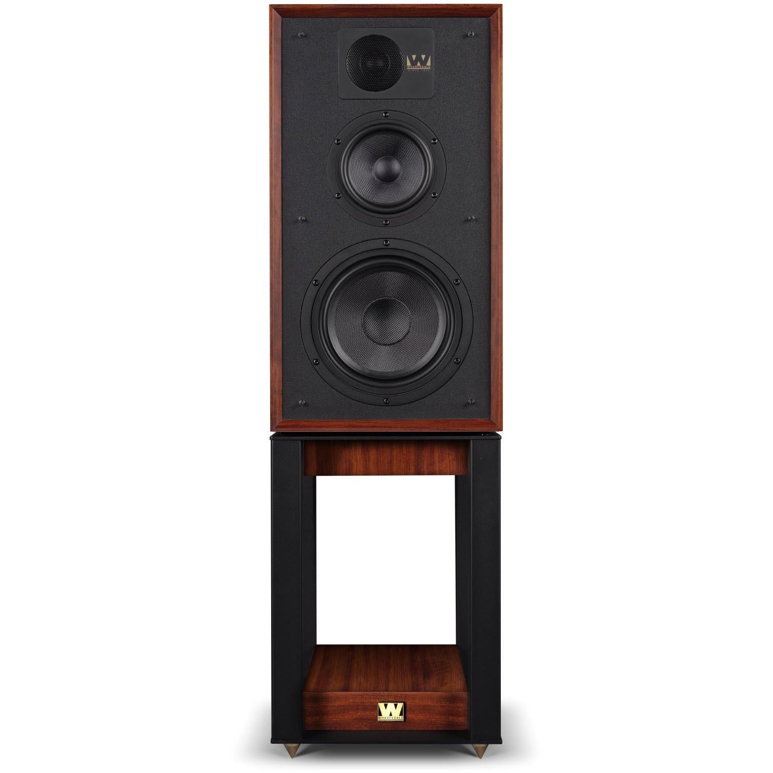 Wharfedale Linton 85 Speaker with Stands (Mahogany) [Pair]
