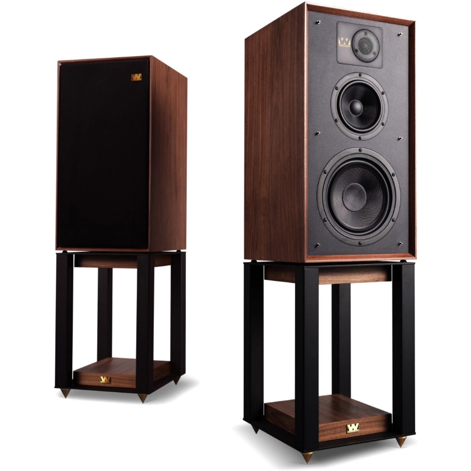 Wharfedale Linton 85 Speaker with Stands (Walnut) [Pair]