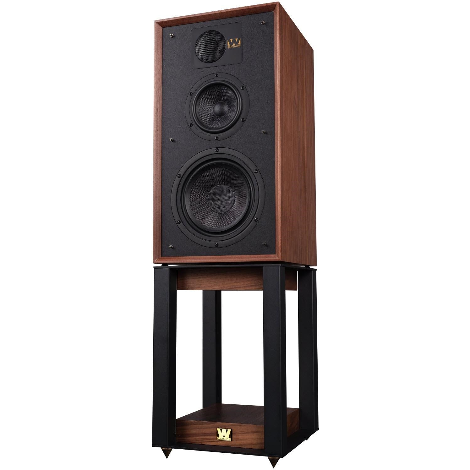 Wharfedale Linton 85 Speaker with Stands (Walnut) [Pair]
