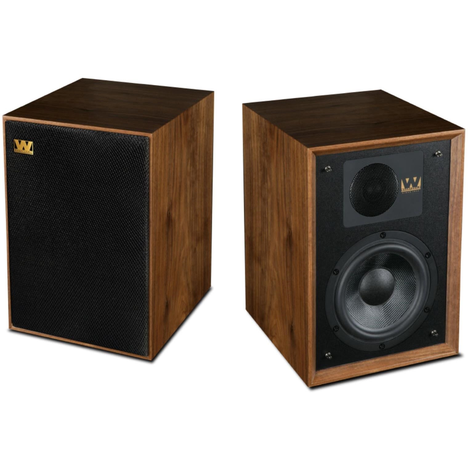Wharfedale Denton 85 Bookshelf Speakers (Walnut) [Pair]