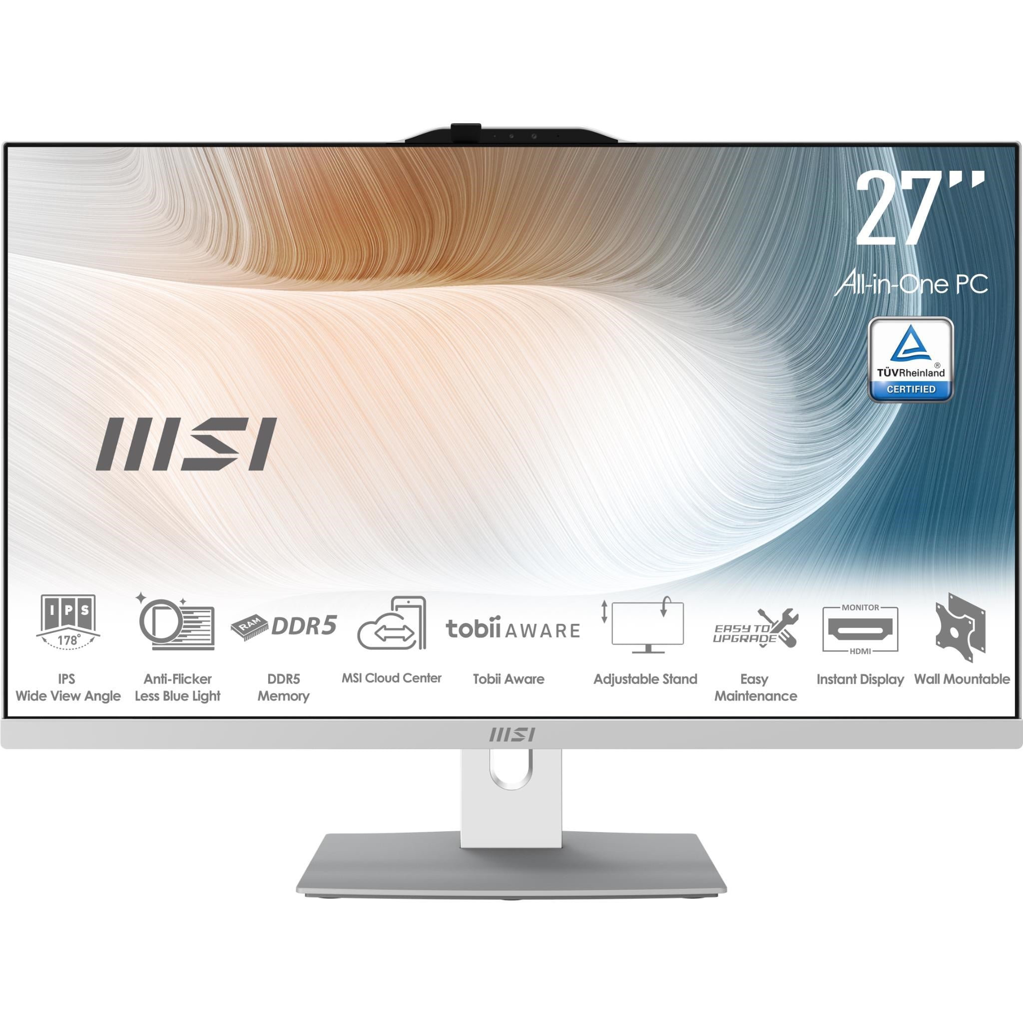 MSI Modern AM272P 27' Full HD All-in-One PC (Intel Core 7)[1TB]