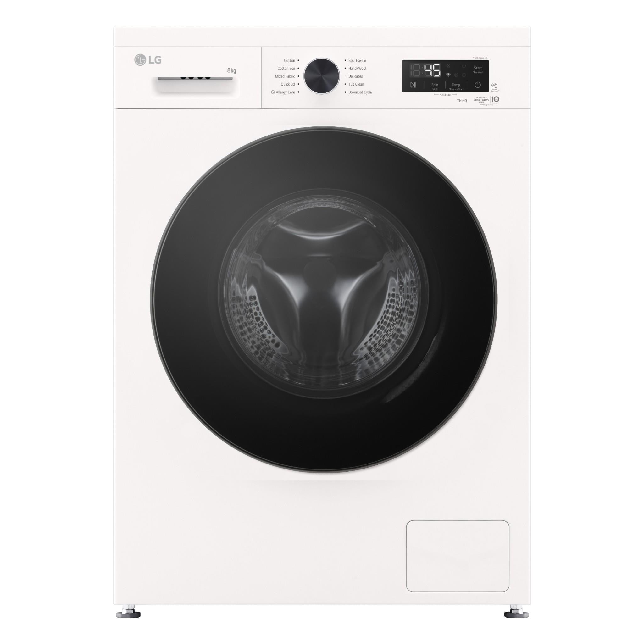 LG WV1-1208WX Series 1 8kg Front Load Washer