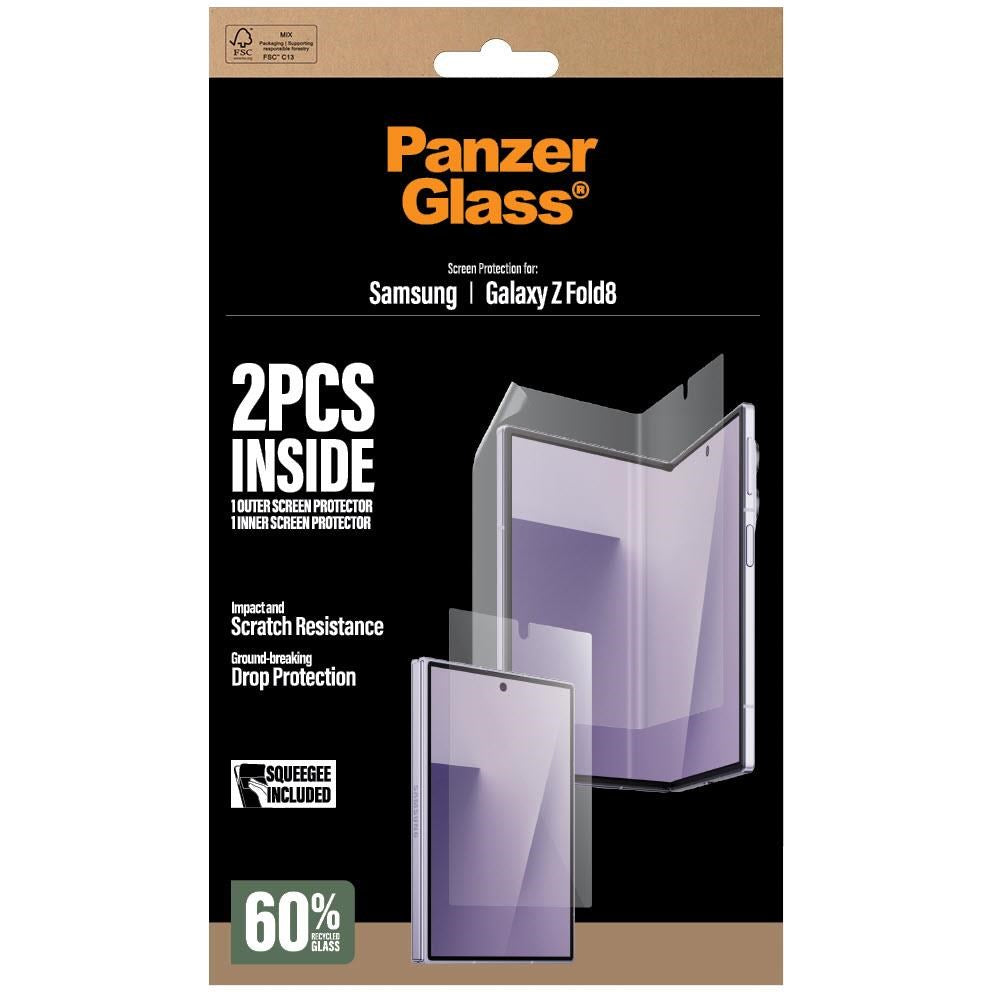 PanzerGlass Glass Subscreen & TPU Film Protector for Galaxy Z Fold8