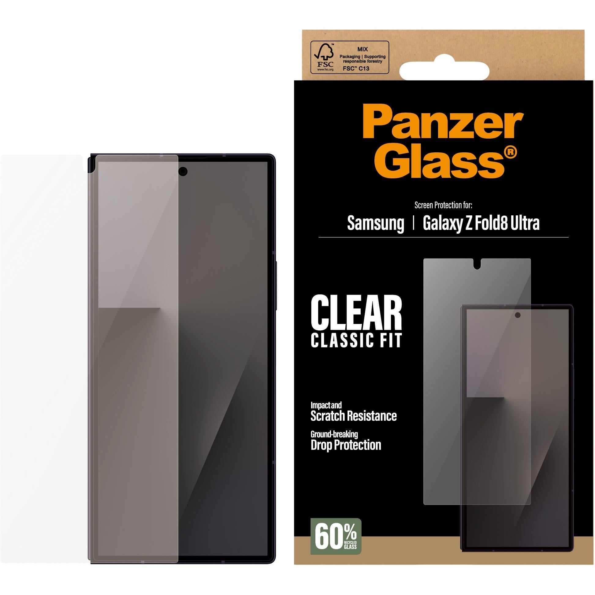 PanzerGlass Glass External Protector for Galaxy Z Fold8 Ultra