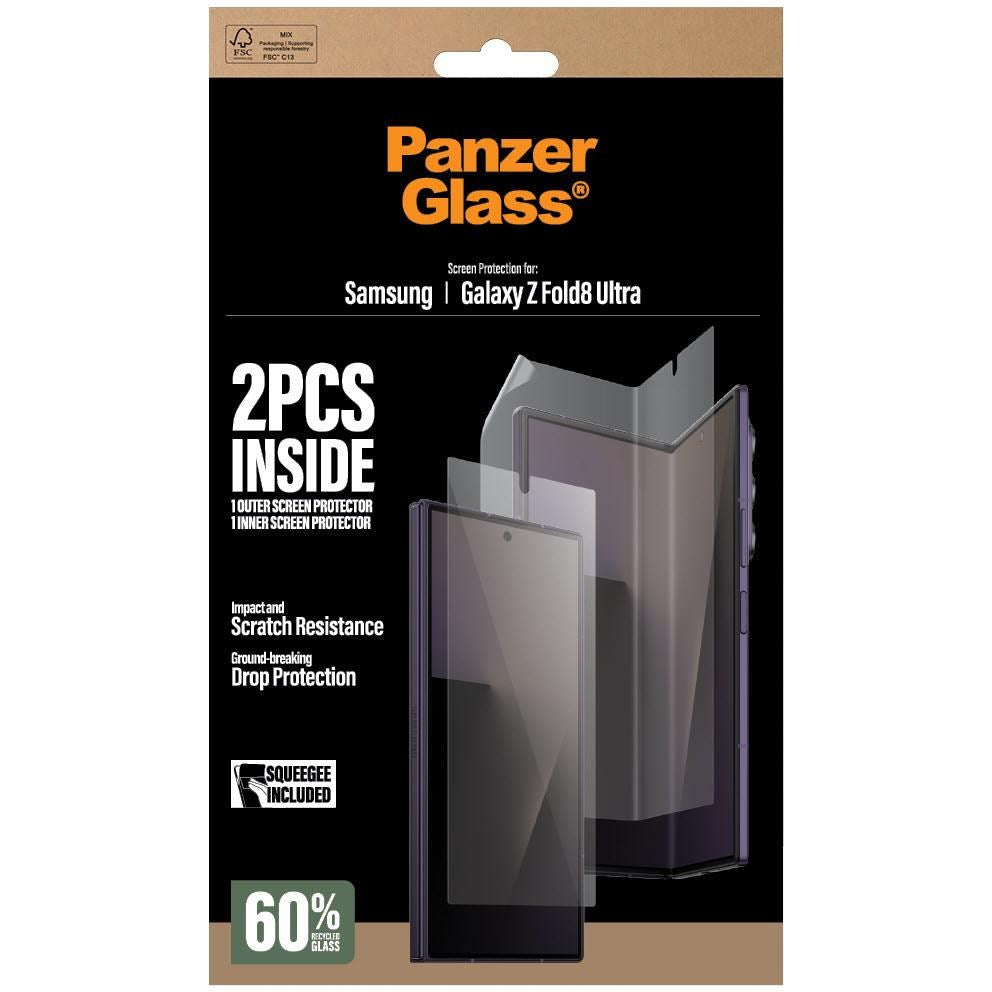 PanzerGlass Glass Subscreen & TPU Film Protector for Galaxy Z Fold8 Ultra