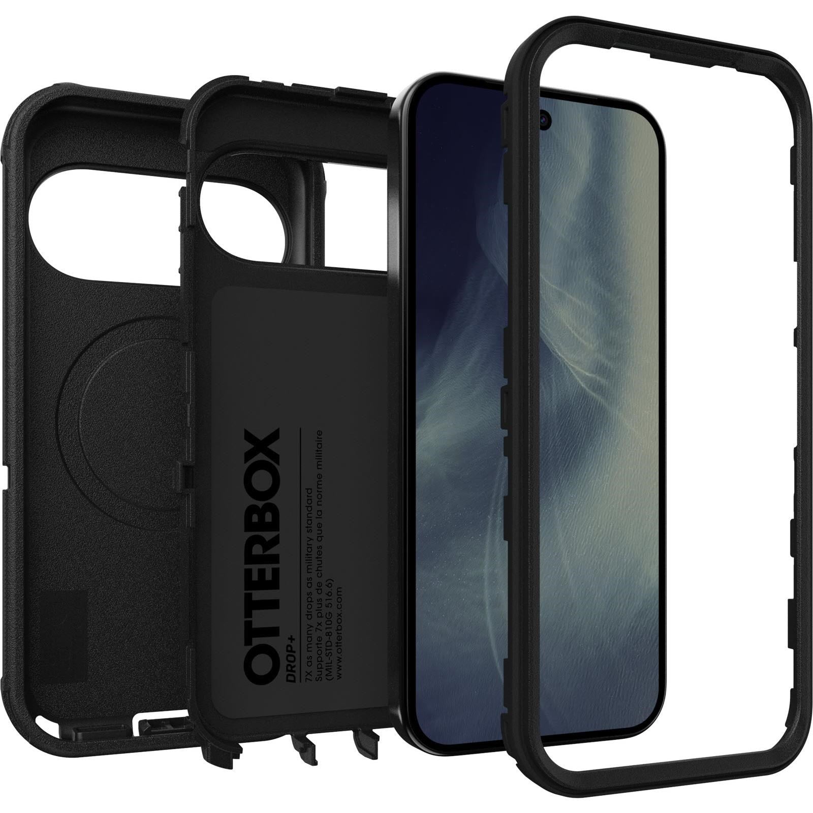 OtterBox Defender Pro Case with Magnets for Pixel 11/11 Pro (Black)
