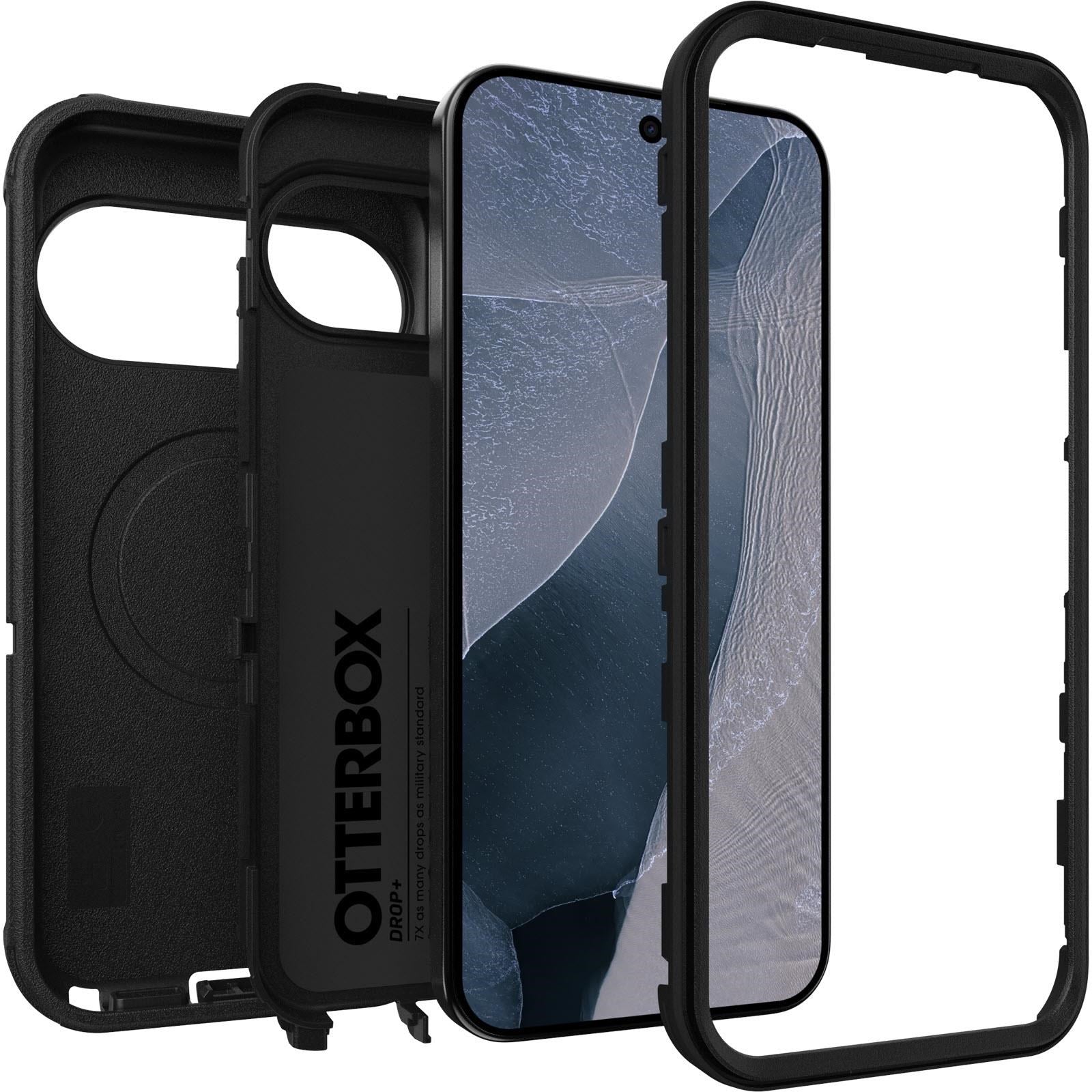 OtterBox Defender Pro Case with Magnets for Pixel 11 Pro XL (Black)