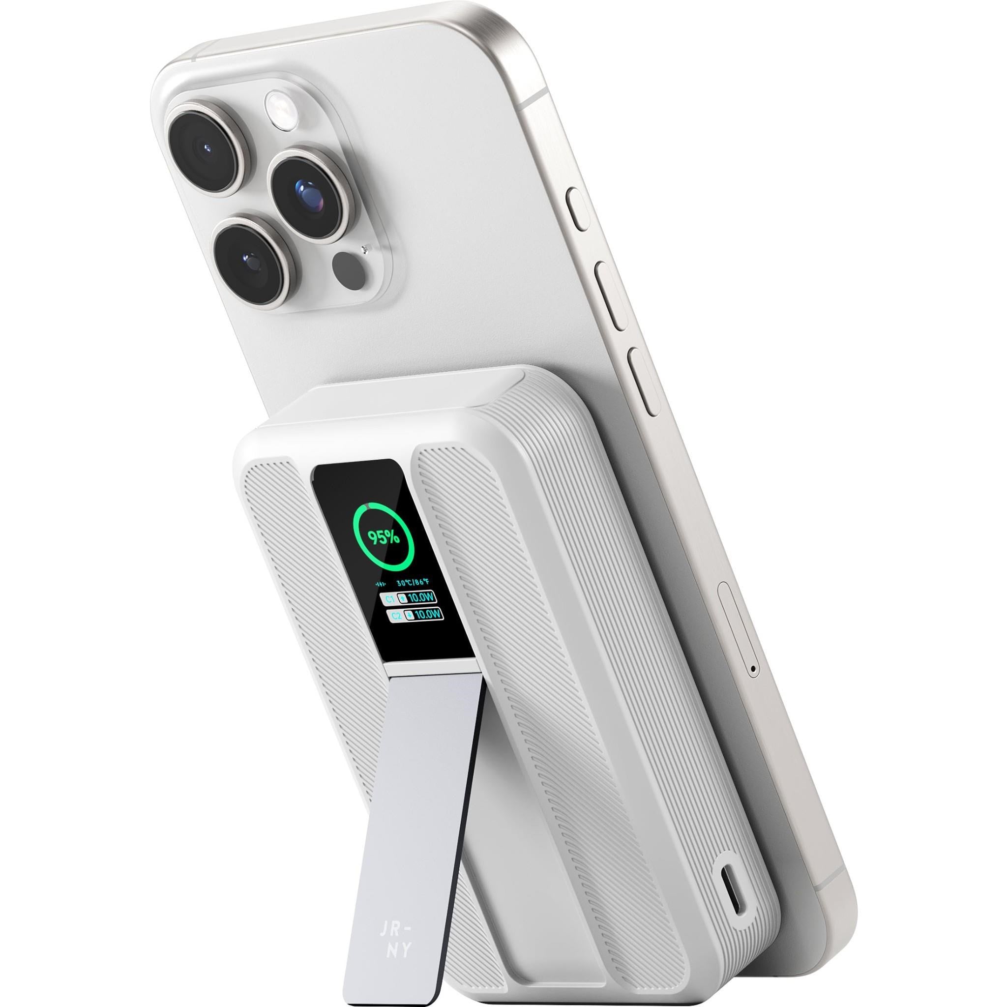 Journey Rapid Max 10K Qi2 Power Bank (White)