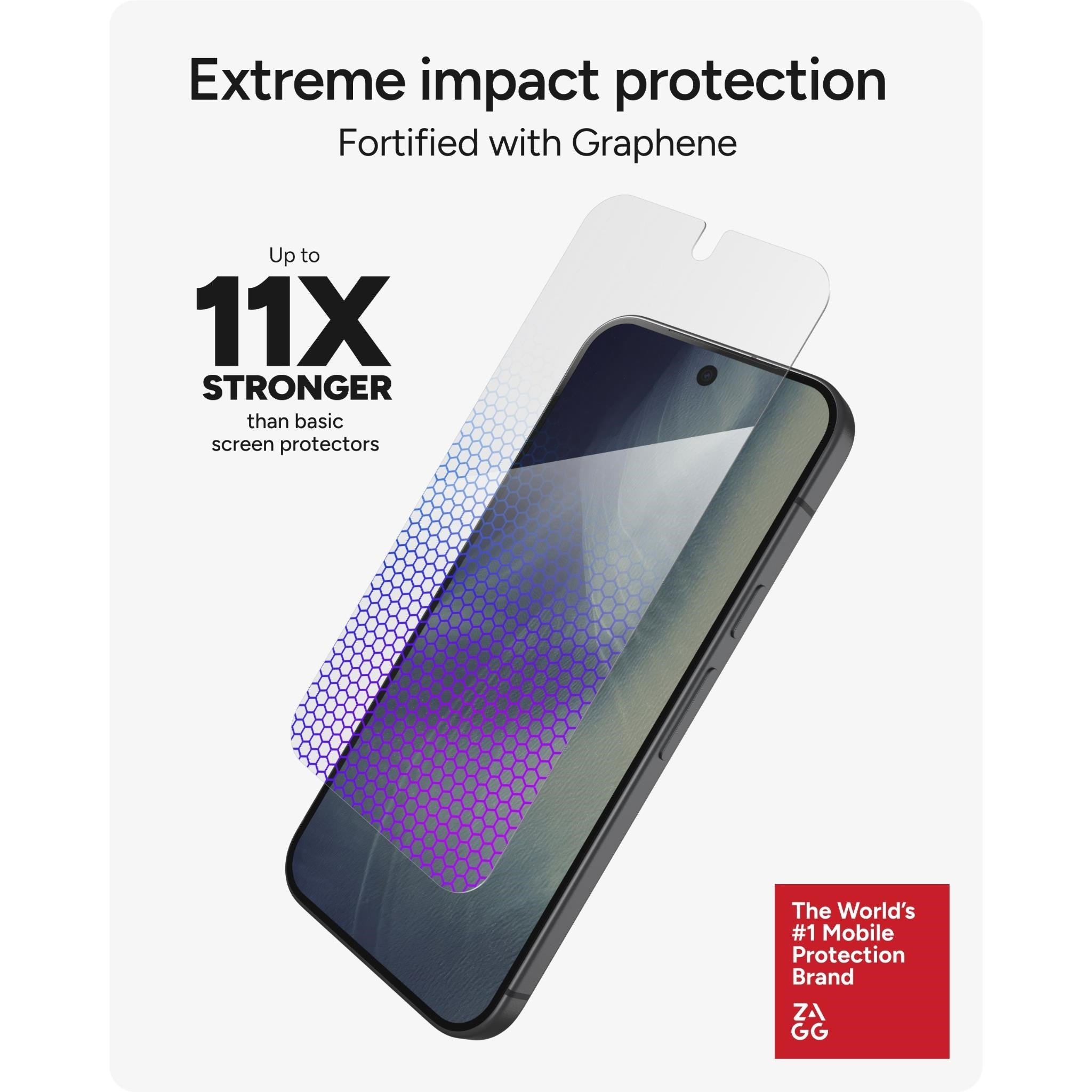 ZAGG InvisibleShield Glass XTR5 Screen Protector for Pixel 11/11 Pro