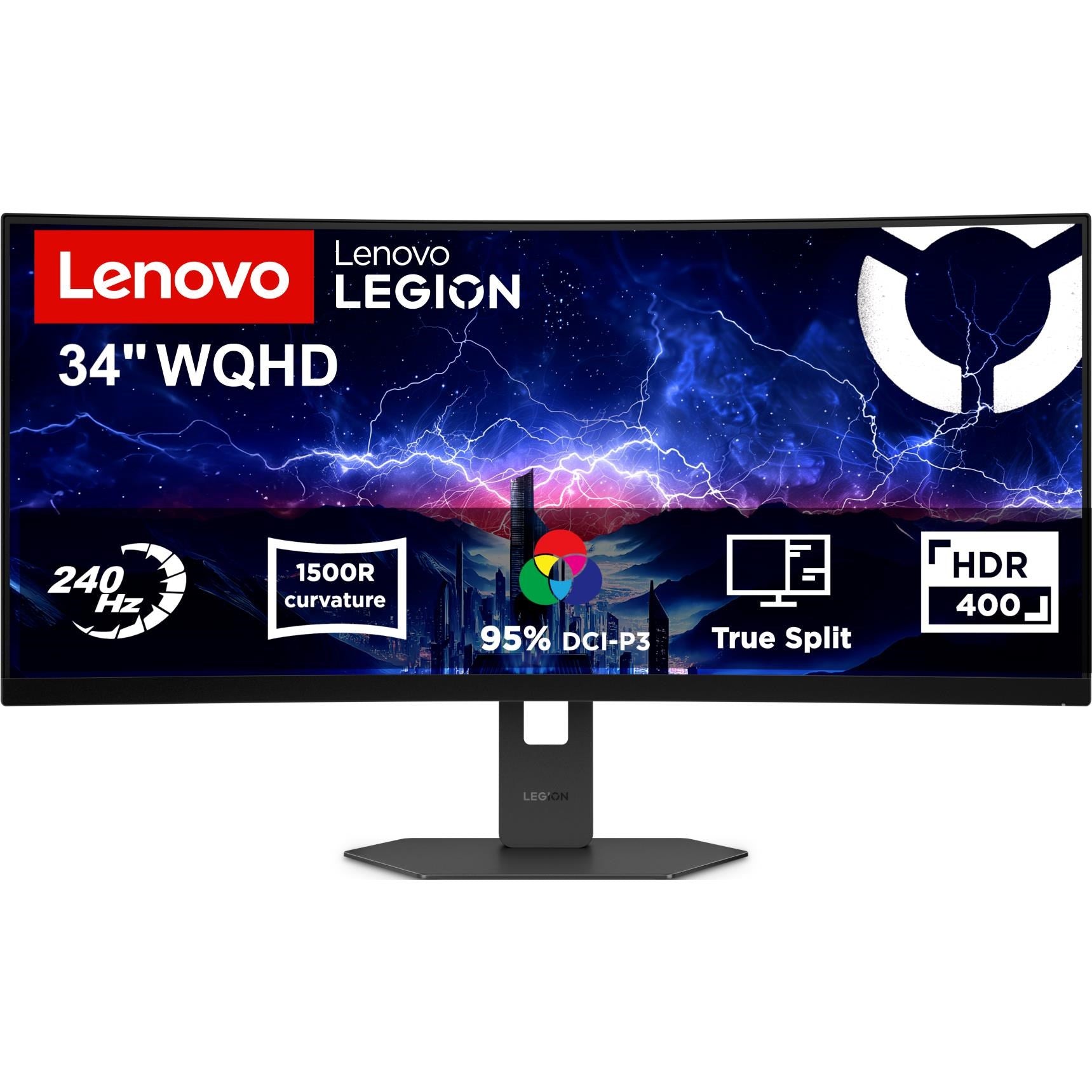 Lenovo Legion 34W-2C 34' WQHD 240Hz Curved Gaming Monitor