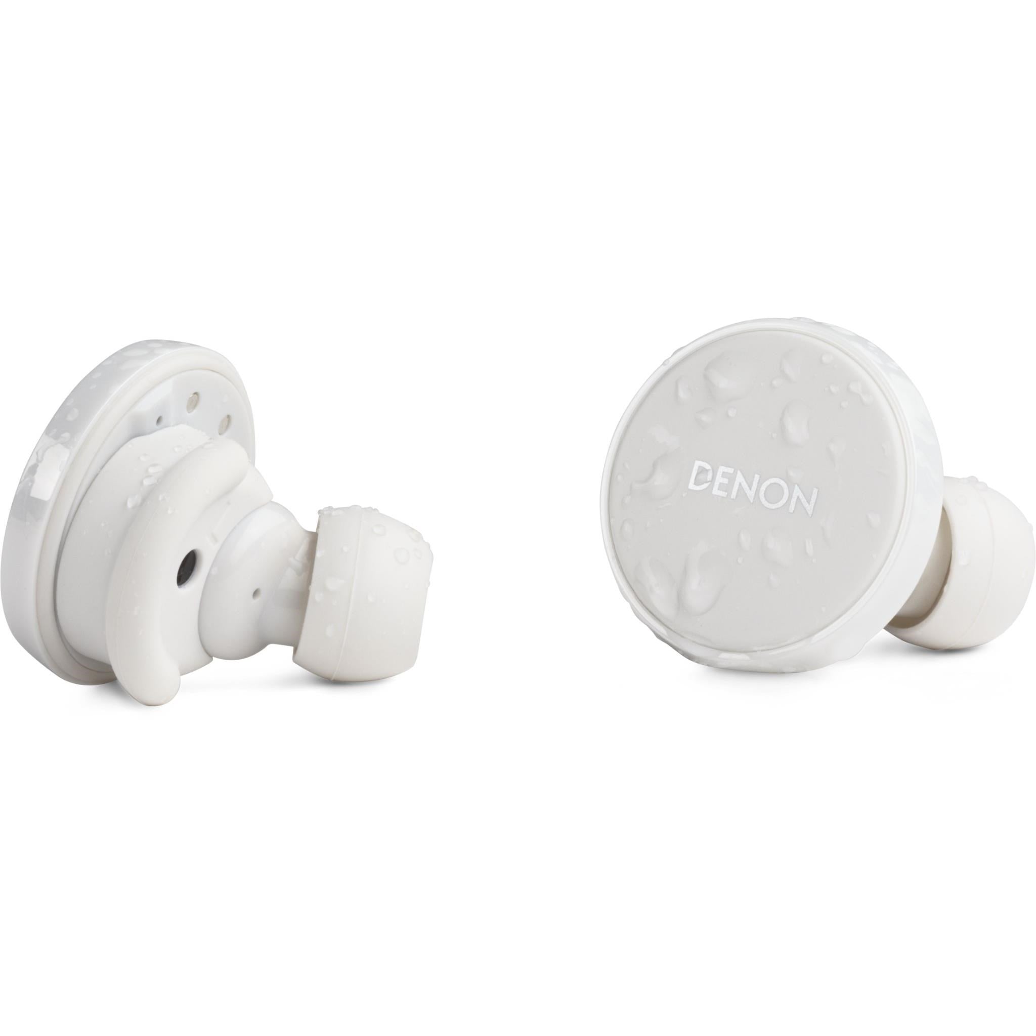 Denon PerL Pro True Wireless ANC In-Ear Headphones (White)