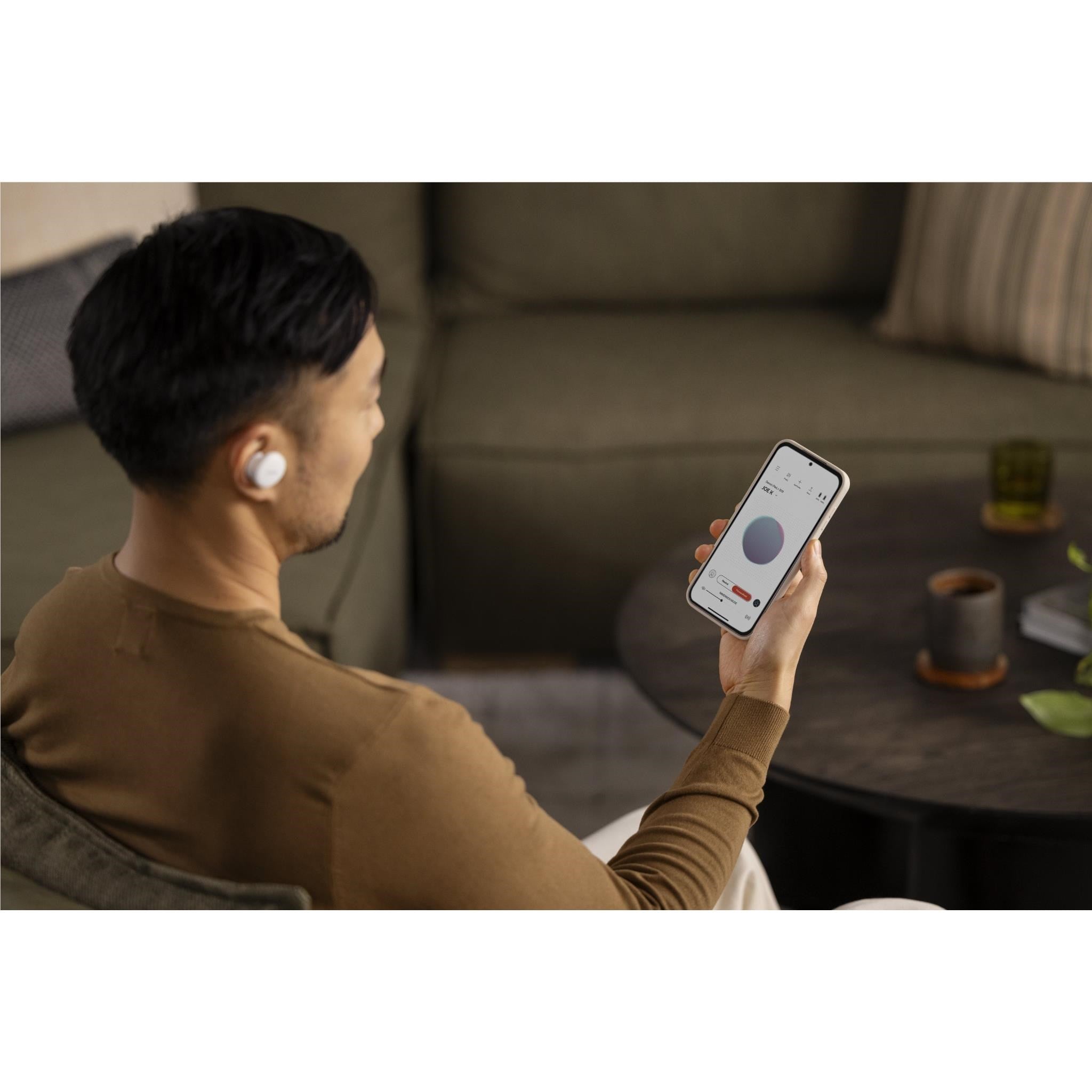 Denon PerL True Wireless ANC In-Ear Headphones (White)