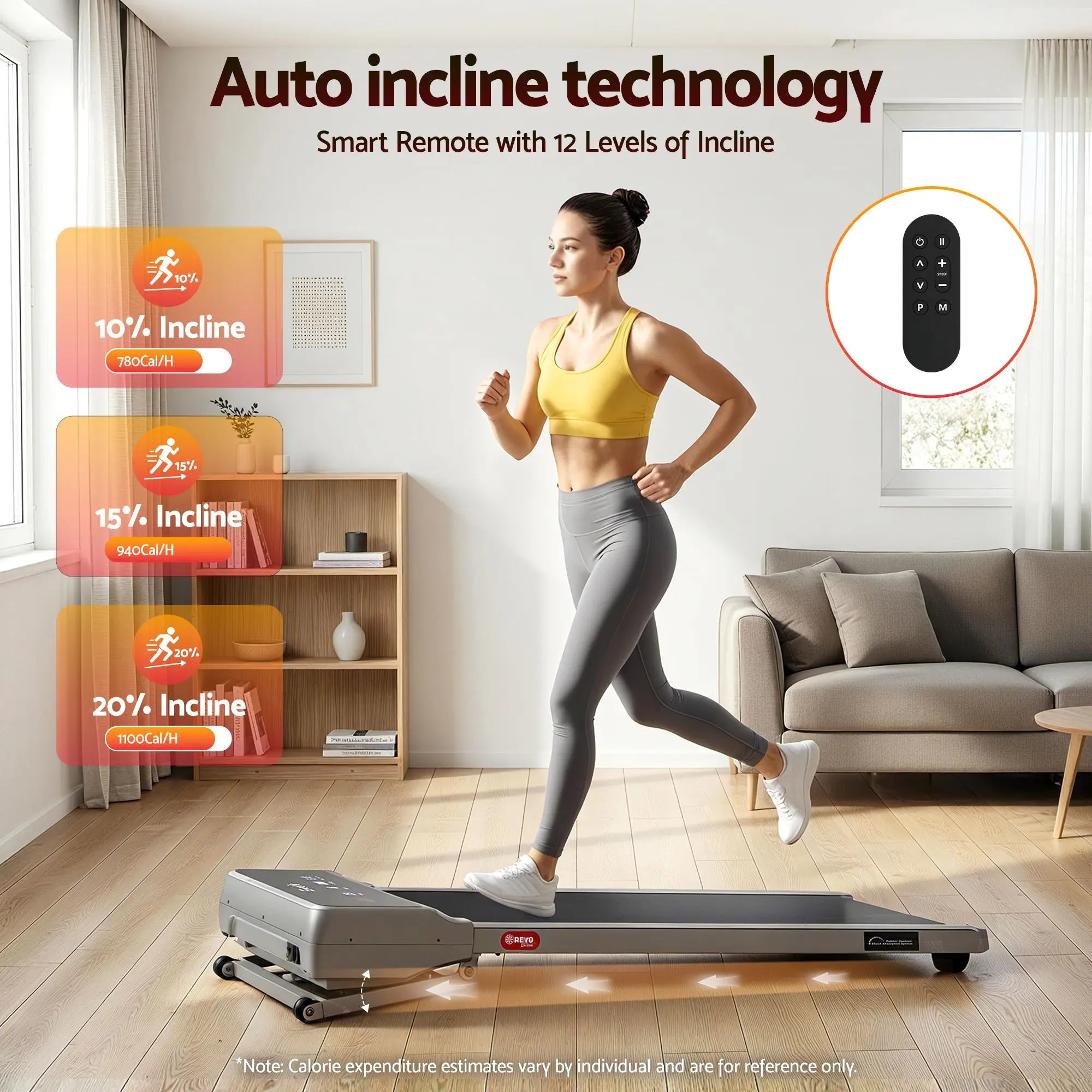 Everfit 3 in 1 Walking Pad Treadmill 20% Auto Incline Under Desk Treadmills for Home Gym With 40cm Wide Belt Sliver Wholesale Hub