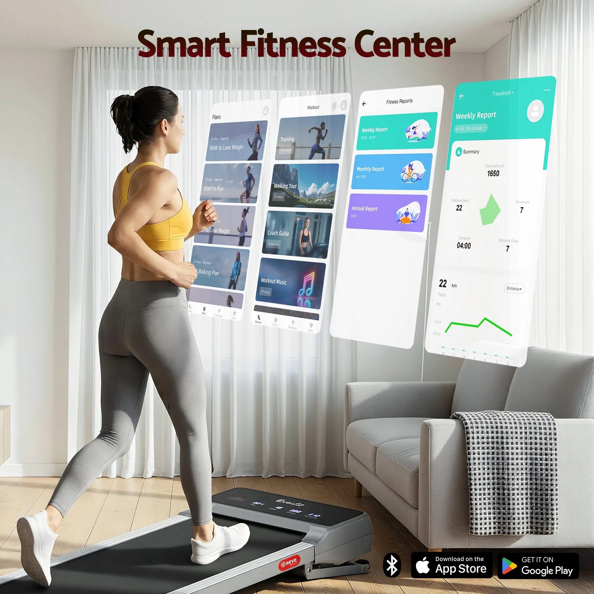 Everfit 3 in 1 Walking Pad Treadmill 20% Auto Incline Under Desk Treadmills for Home Gym With 40cm Wide Belt Sliver Wholesale Hub