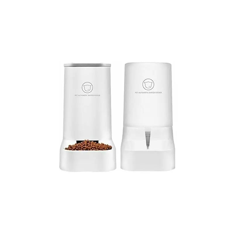 Automatic Food/Water Dispenser Fountain-3.75Lx 2 Pieces- Dog/Cat Food/Pet Bowl Accessories Bpa Free Wholesale Hub