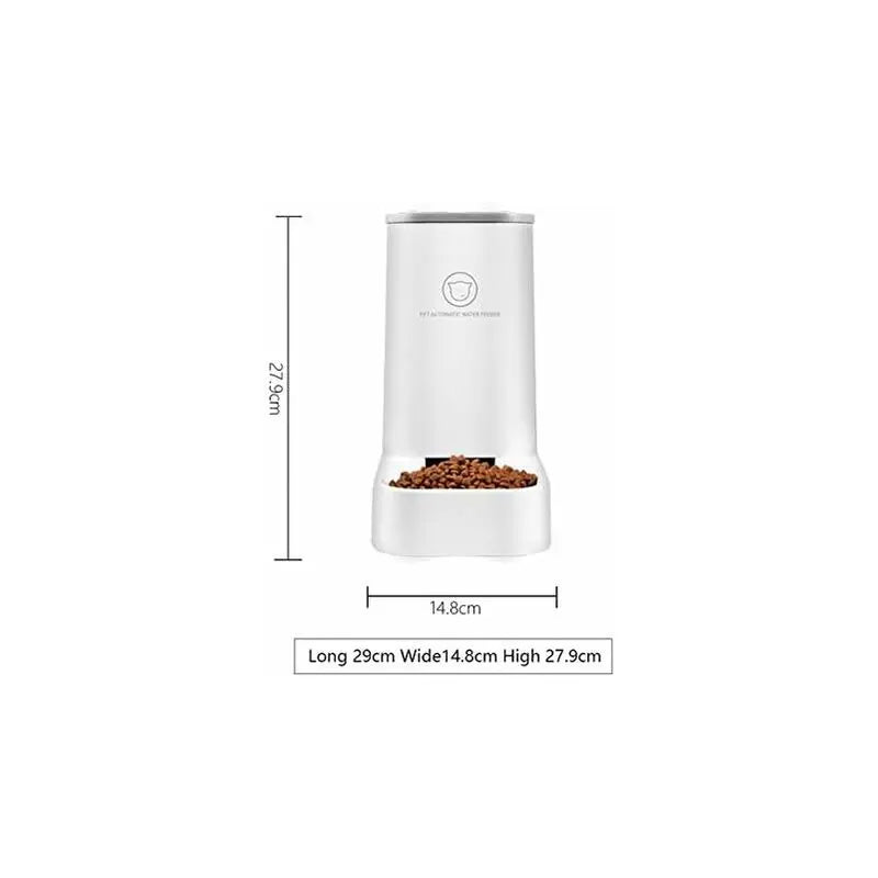 Automatic Food/Water Dispenser Fountain-3.75Lx 2 Pieces- Dog/Cat Food/Pet Bowl Accessories Bpa Free Wholesale Hub