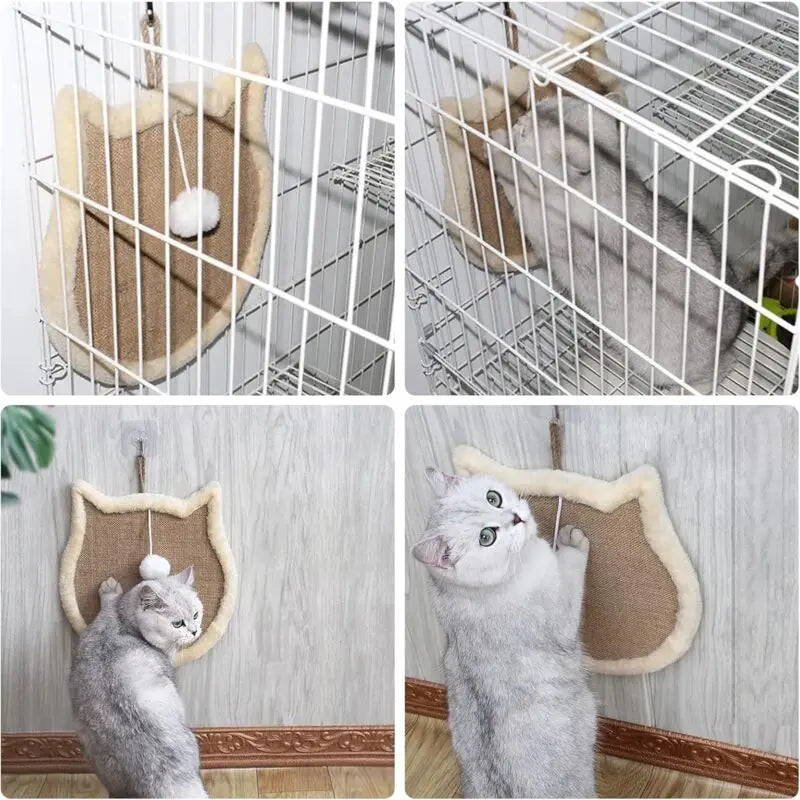 Cat Scratching Post, Cat Scratcher Cardboard Cat Scratcher Cardboard Cat Bowl Durable Cat Scratching Bed High Density Wholesale Hub