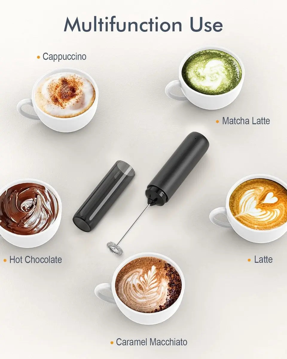 Milk frother - electric milk frother - milk frothers - electric milk frother - milk frother - electric milk frother - mini USB rechargeable milk frother - for coffee/latte/cappuccino/hot chocolate Wholesale Hub