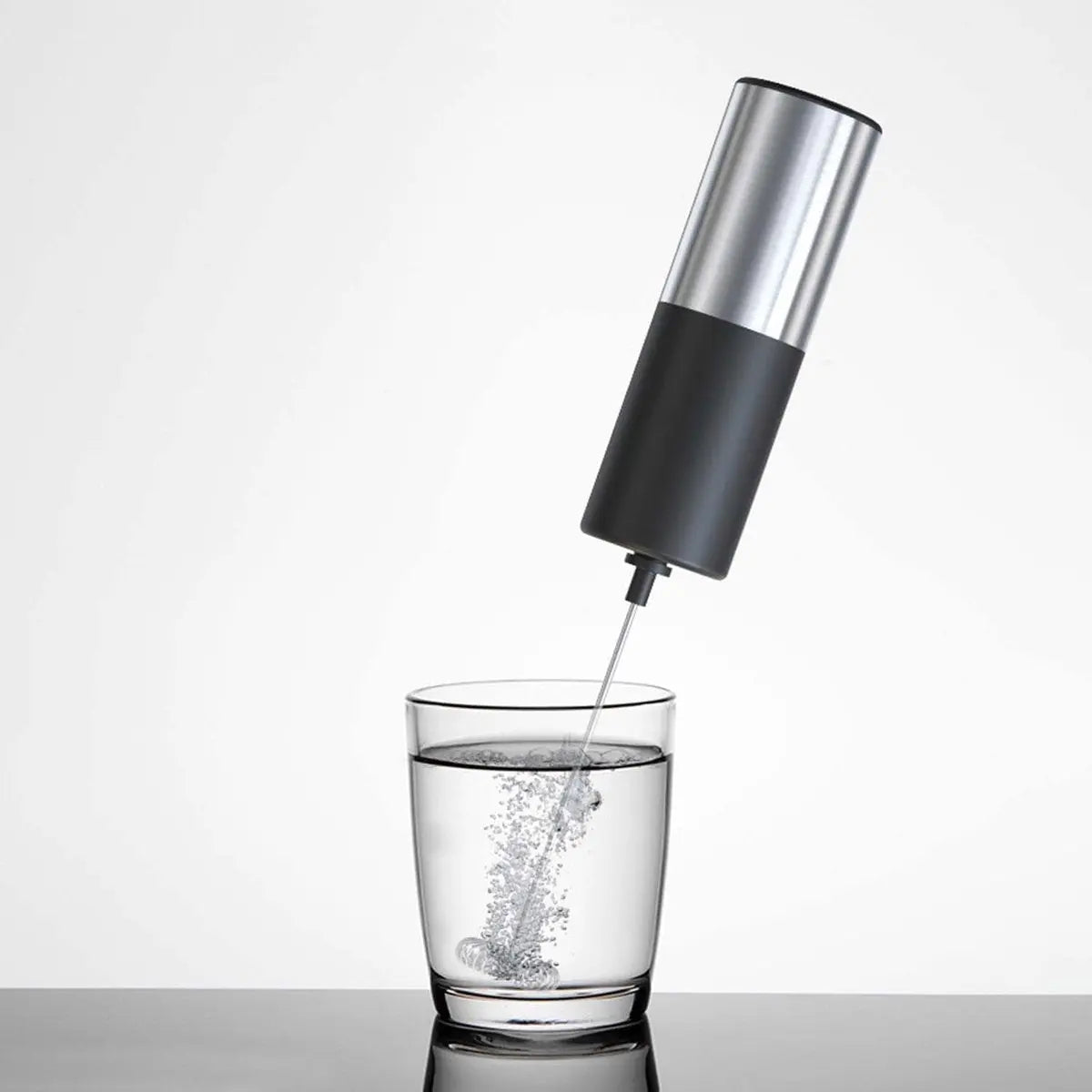 Milk Frother - Milk Frother - Manual Milk Frother - Electric Milk Frother - Milk Frother with Stand - Portable Beverage Mixer - Efficient Foaming Lance - Professional Whisk - Create the Perfect Coffee Foam Wholesale Hub