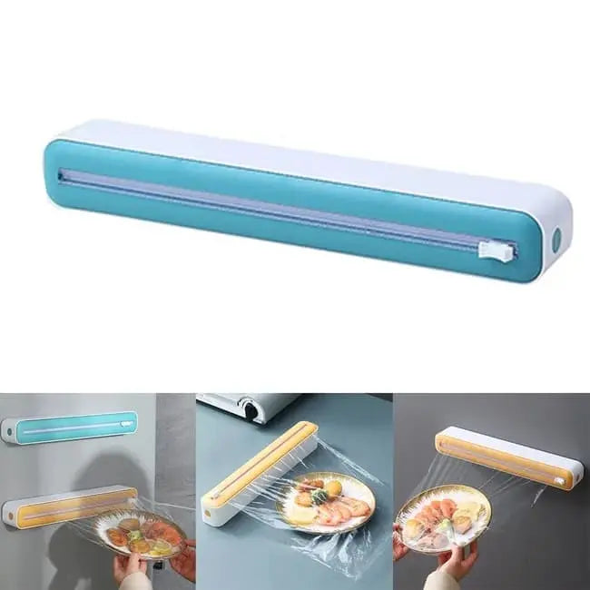 36 Pack Foil Cutter Holder for Aluminum and Plastic Foil, 36x7x5cm, Green Wholesale Hub