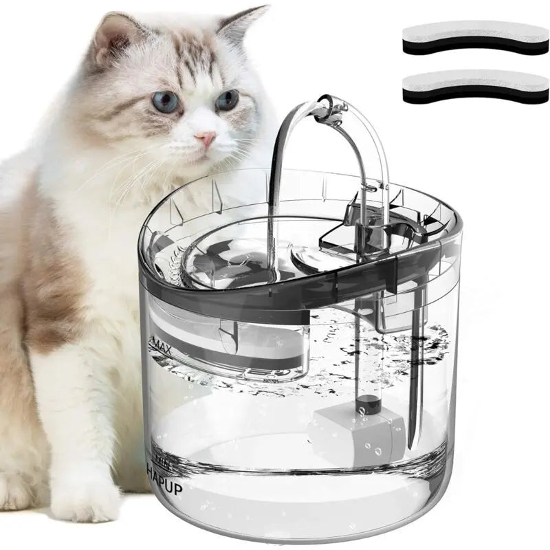 Automatic Cat Water Fountain 1.8L with USB Pump Carbon Filter and Smart Water Mode Wholesale Hub