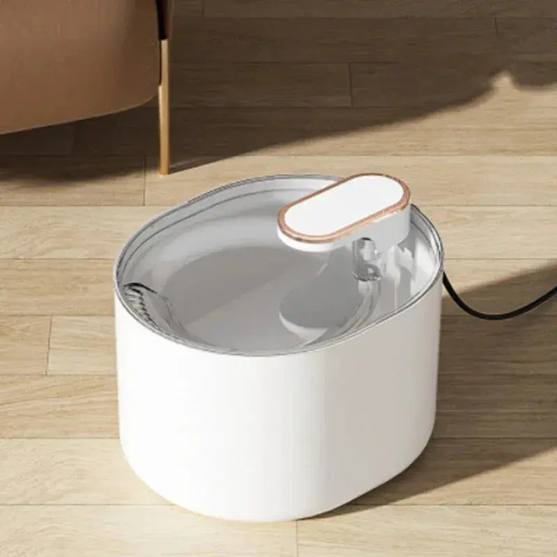 Automatic Cat Water Fountain USB Water Feeder Bowl with 6 Filter Cartridges, Ore White, Regular Edition Wholesale Hub