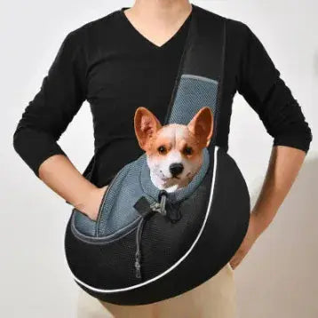 Small Pet Carrier Sling Crossbody Bag for Cats and Dogs, Green, S Wholesale Hub