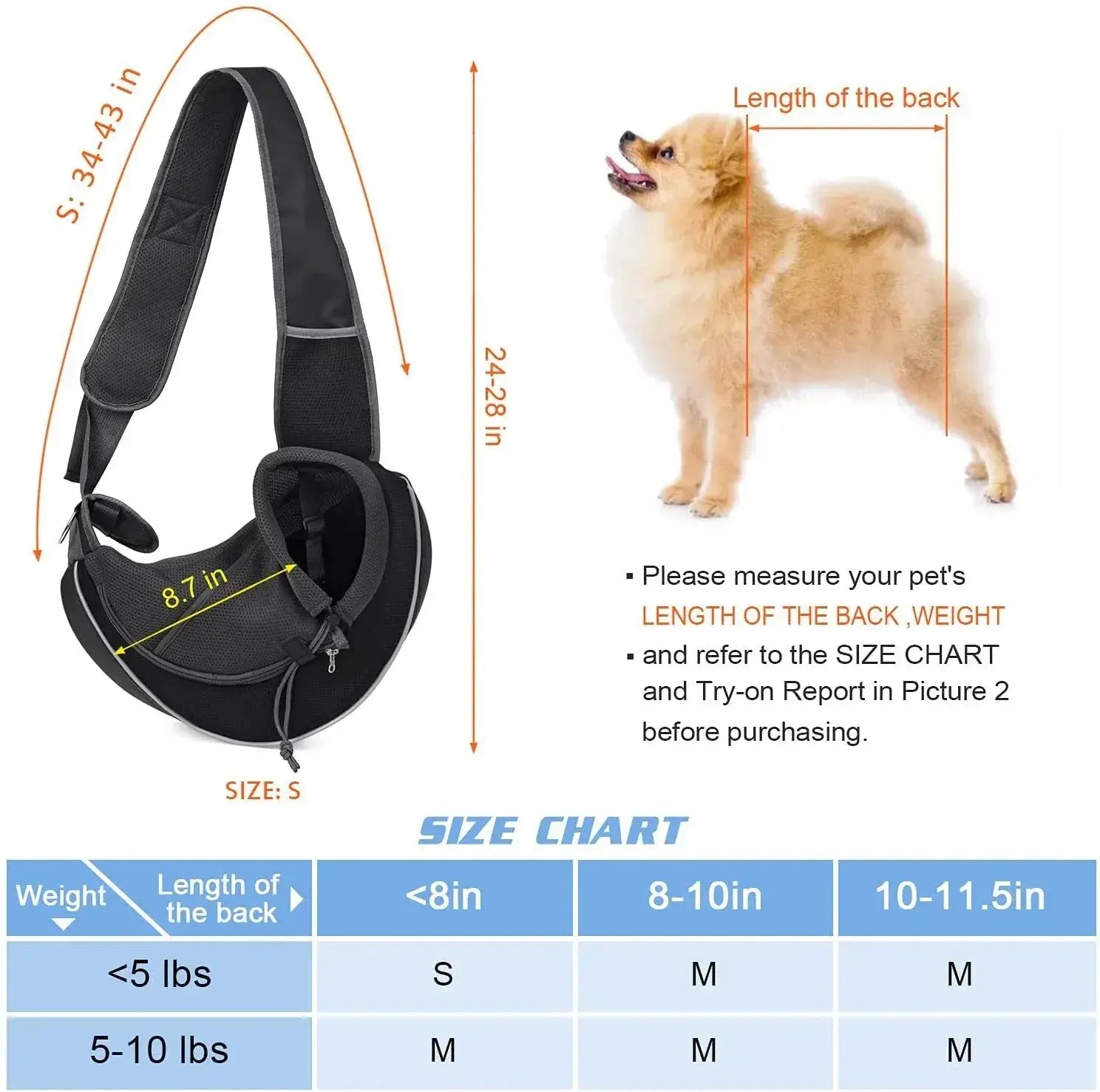 Small Pet Carrier Sling Crossbody Bag for Cats and Dogs, Purple, S Wholesale Hub