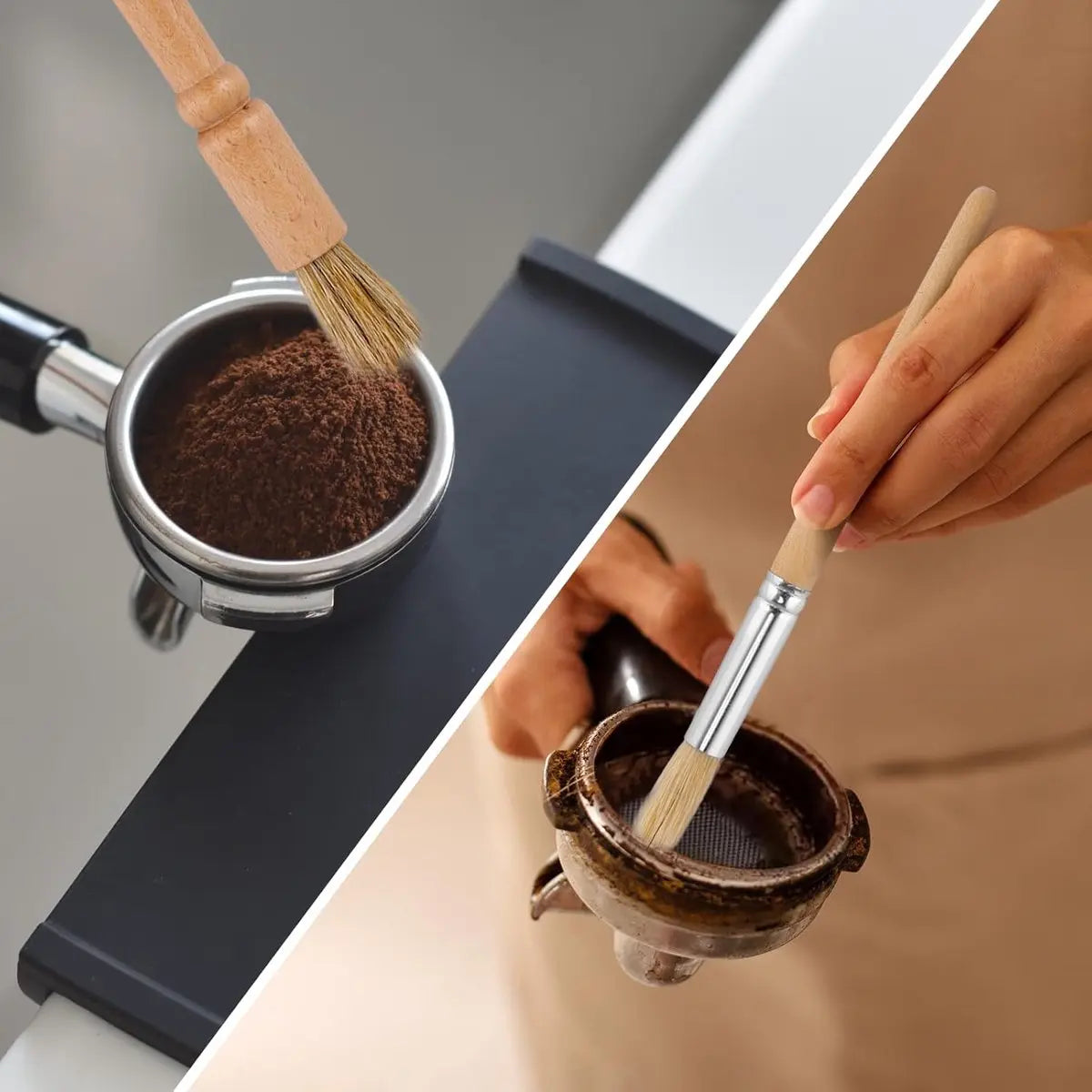 Coffee machine cleaning brush - 15 pieces - barista accessories - cleaning brush set - Cleaning brush for coffee machine - Cleaning brush for coffee spout and milk hose coffee machine - cleaning brush espresso machine Wholesale Hub