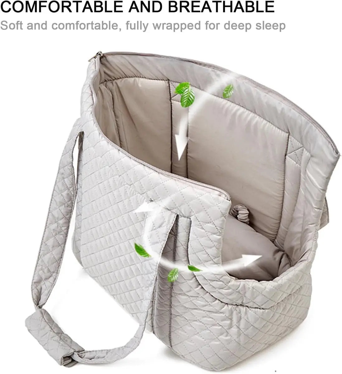 Pet Carrier - Small Portable Pet Carrier - Lightweight Cotton Winter Pet Carrier - Take Your Pet With You - Suitable for Cats, Puppies and Kittens Wholesale Hub