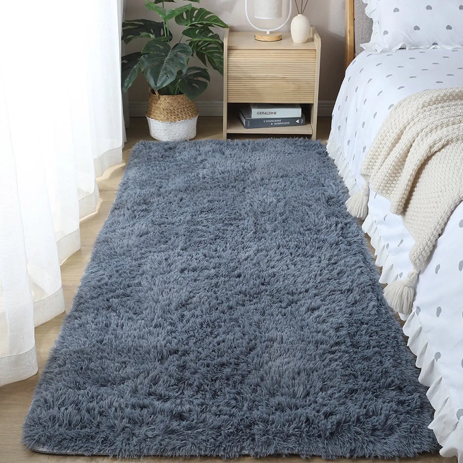 Under $20 Tyidzon Rugs for Bedroom Ultra Soft Modern Area Rug Living Room Rug, Rug Home Room Plush Carpet Decor Bedroom Rugs Gray Wholesale Hub