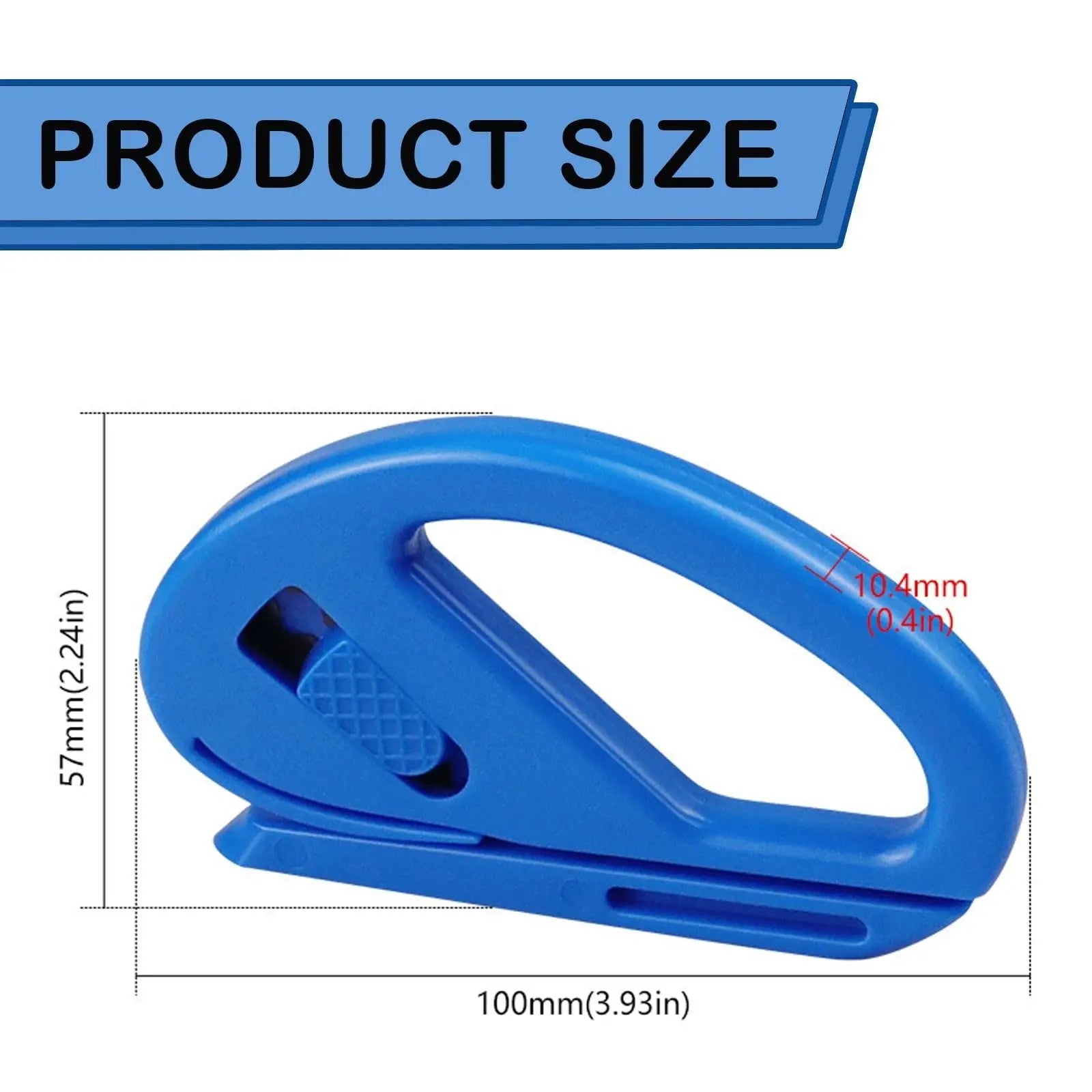 Wrapping Paper Cutter, Sliding Gift Wrap Cutter for Wrapping, Retractable Utility Knife, Paper Cutting Tool for Christmas, Holidays, and Birthdays, 1 Pcs, 3.93x2.24 3.93" x 2.24" Red Wholesale Hub