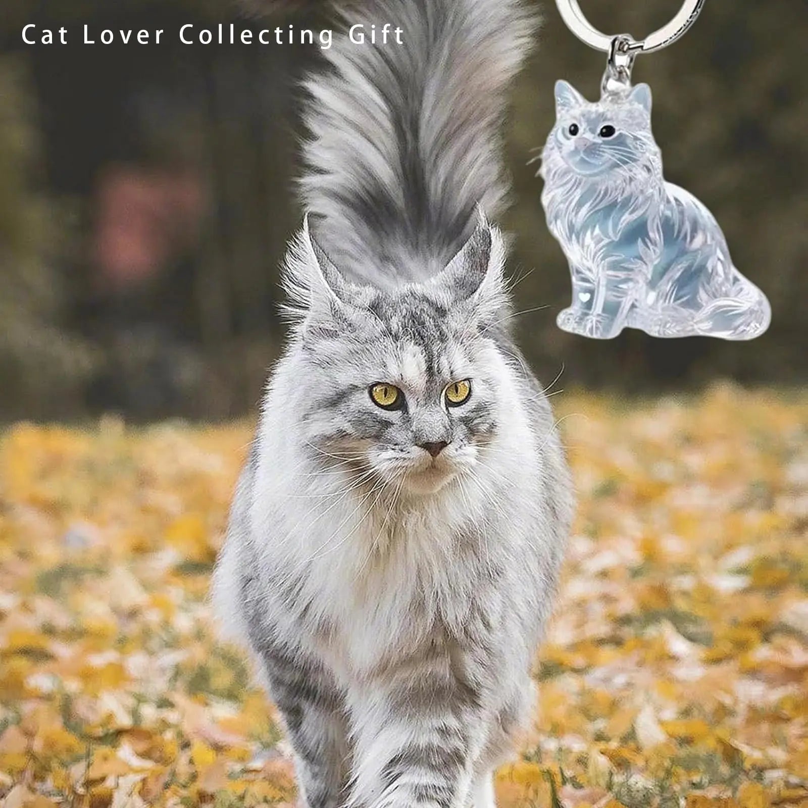 Keychain - Pet Hair - Storage Box - Pendants - Capsule Toy - Dog Hair Capsule - Memorial Pendant - Bag Keychain - Pendants - Memory Capsule Pendant - Cat Hair Collection - DIY - 1 Piece Wholesale Hub