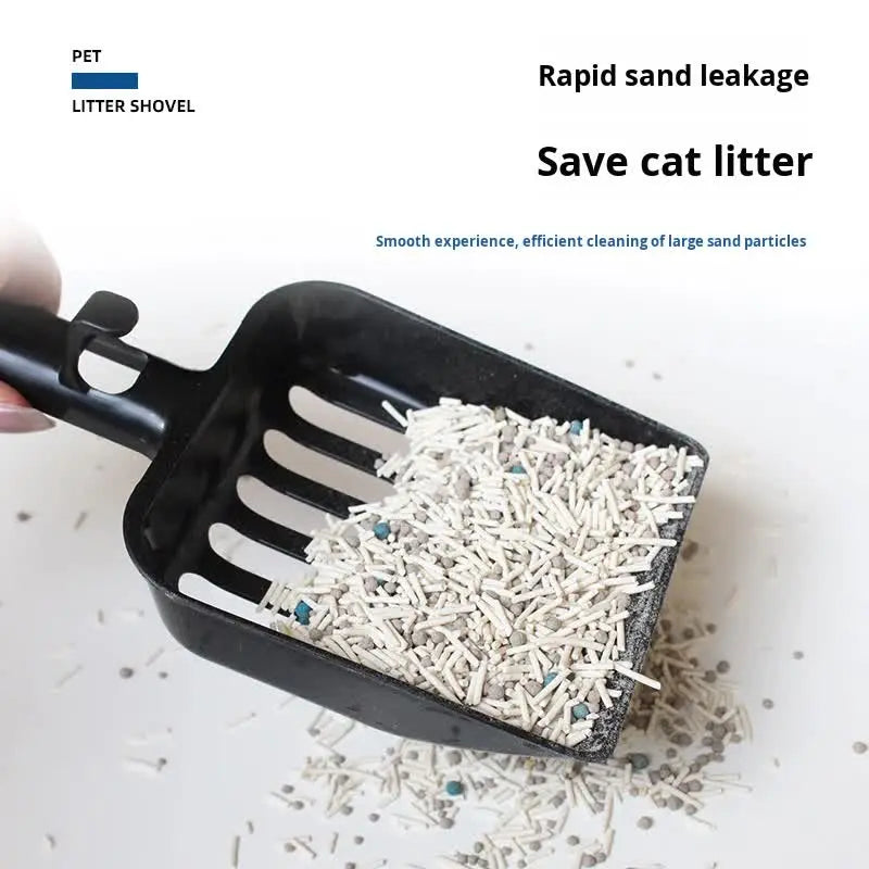 Cat litter scoop - cat food scoop - cat litter scoop - cat food scoop - Litter box - Cats - Cleaning - Black - Gray - Blue - Pink - 4 pieces Wholesale Hub