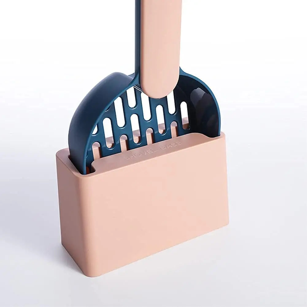 Cat Litter Scoop - Cat Litter Scoop - Cat Litter Scoop - Cat Litter Scoop - Cat Litter Accessories - Cat Litter Scoop with Holder - Cat Toilet Cleaning - Cat Litter Sieve - Cat Litter Scoop - Pet Supplies Cats - Sturdy Plastic Scoop - Green - 1 Piece Wholesale Hub